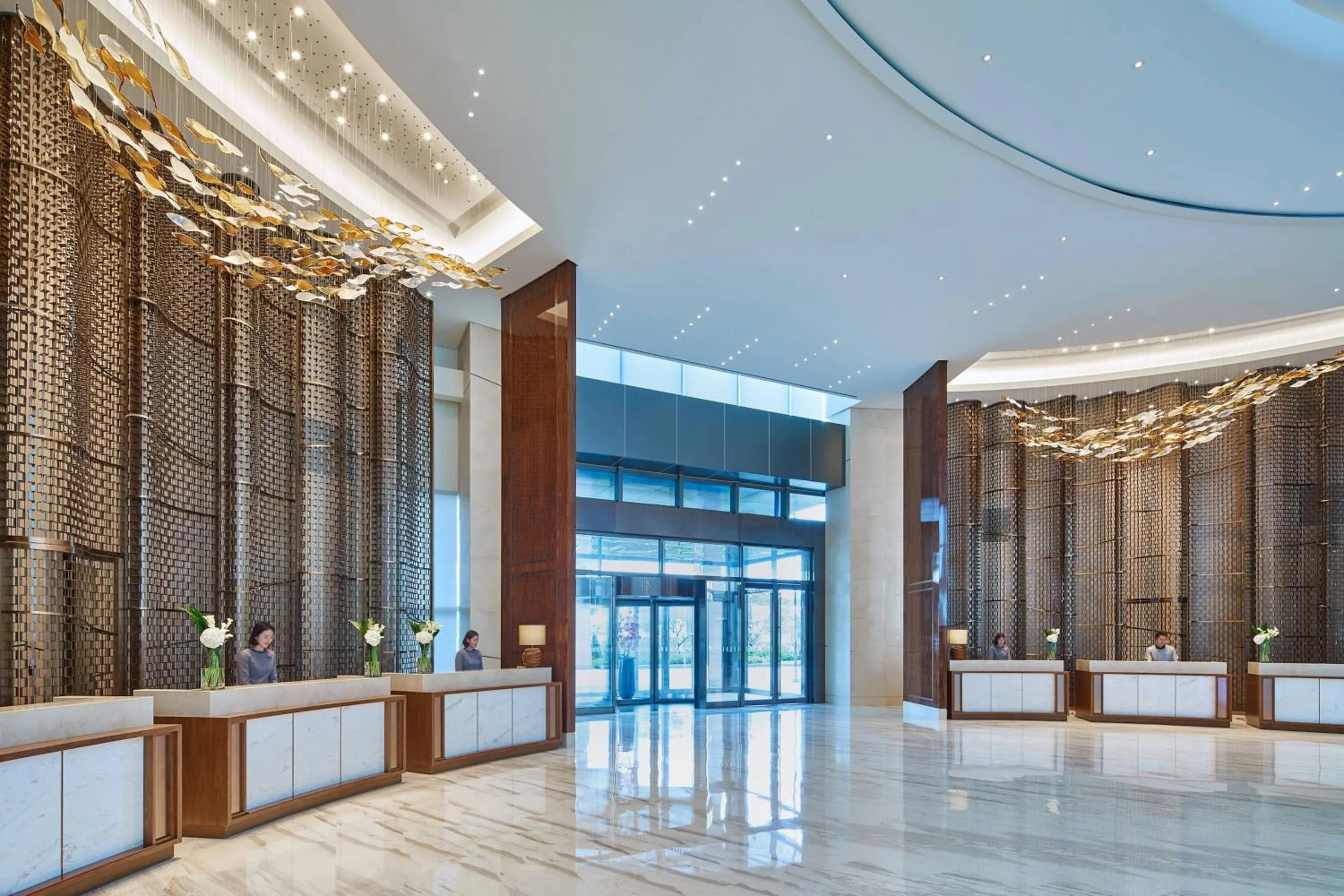 Lobby or reception in Marriott Jeju Shinhwa World Hotel