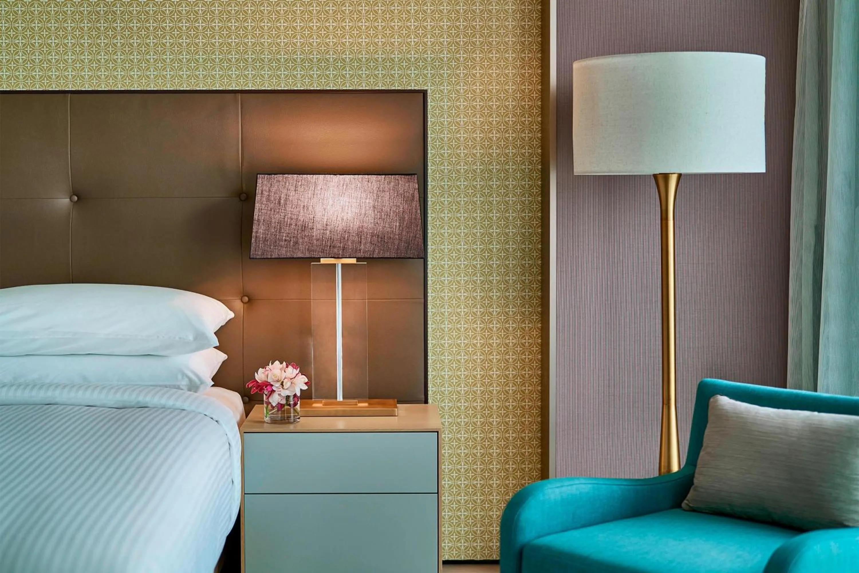 Bedroom, Bed in Marriott Jeju Shinhwa World Hotel