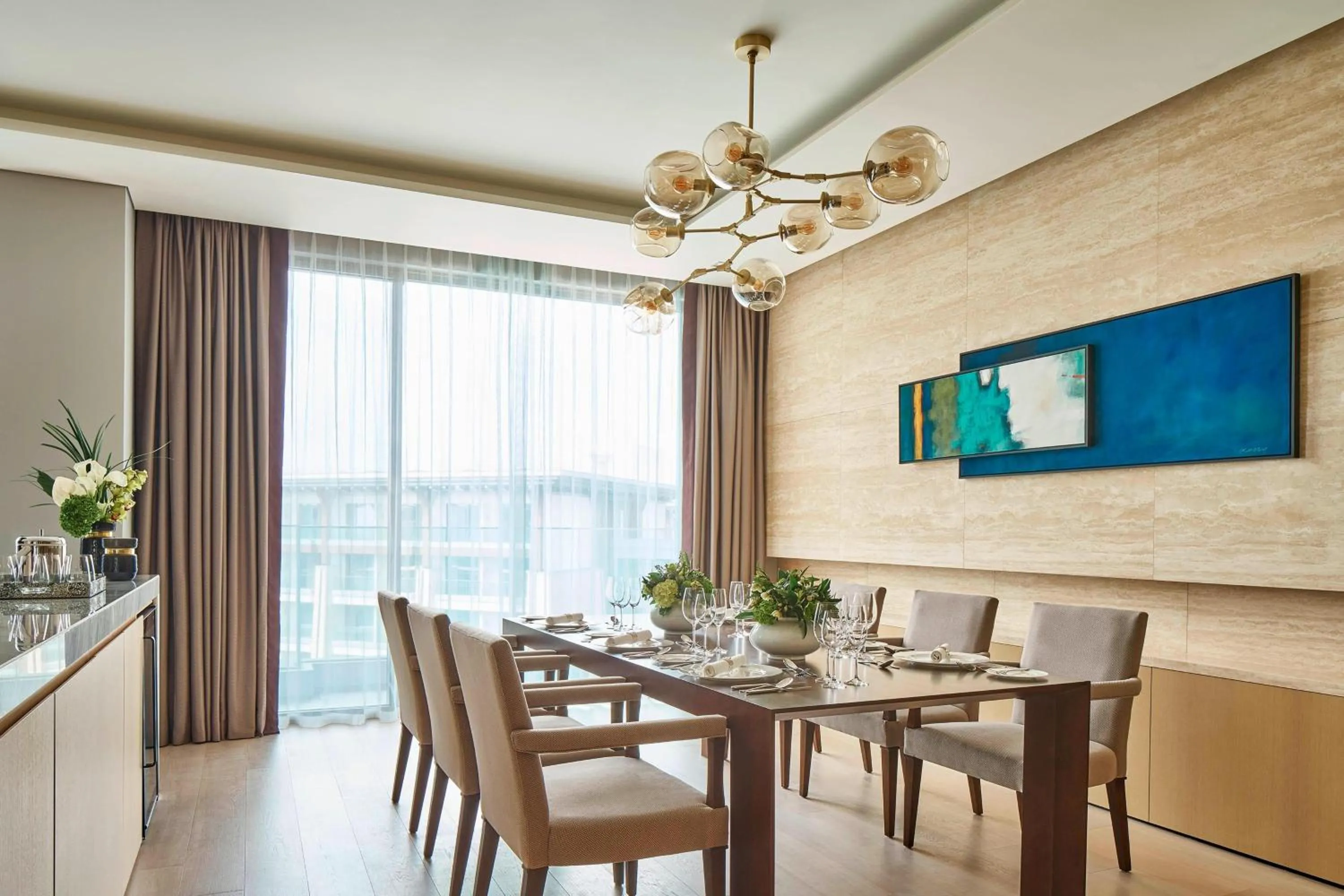 Bedroom in Marriott Jeju Shinhwa World Hotel