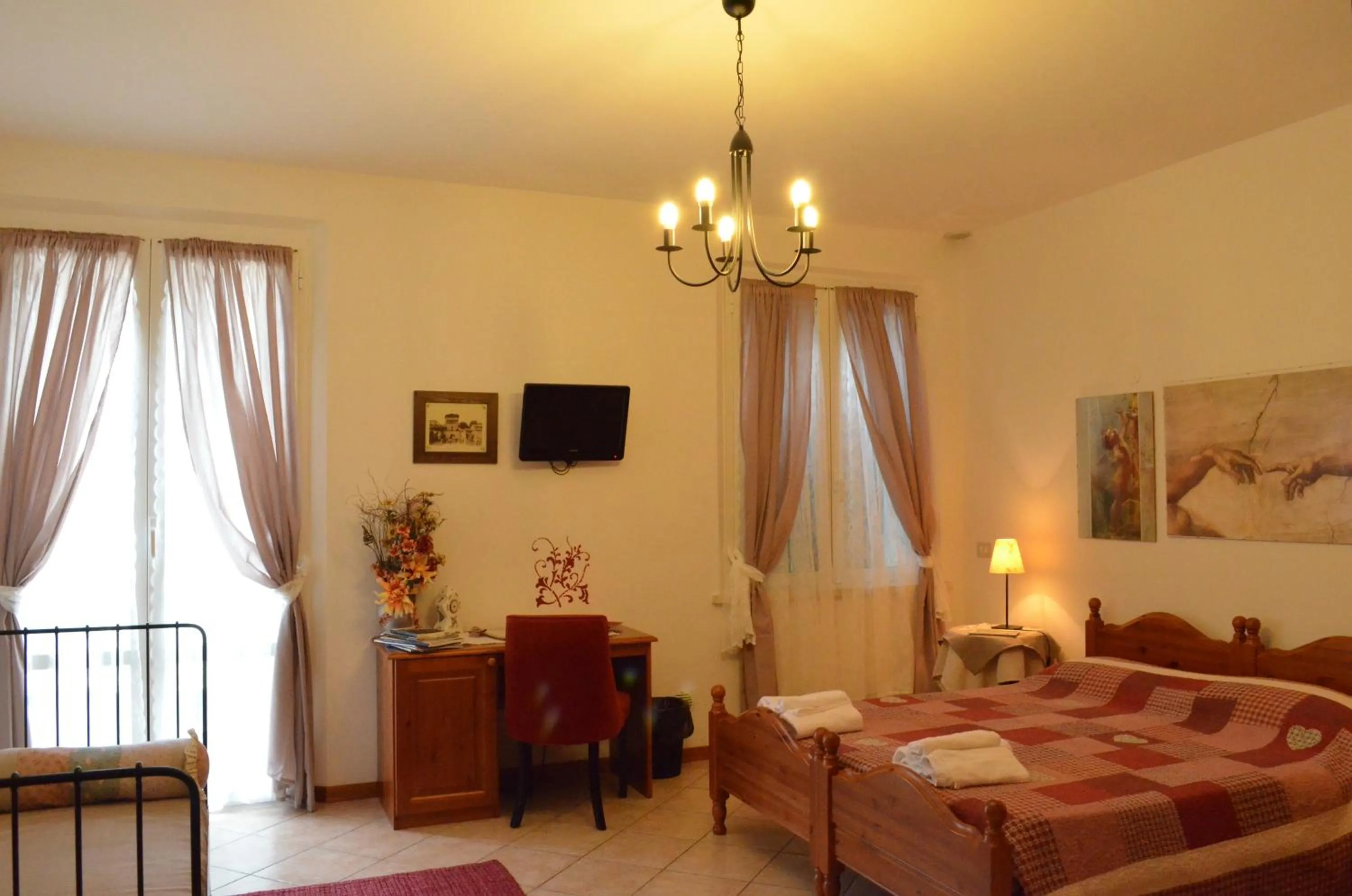 Bedroom, Bed in La Meridiana Affittacamere