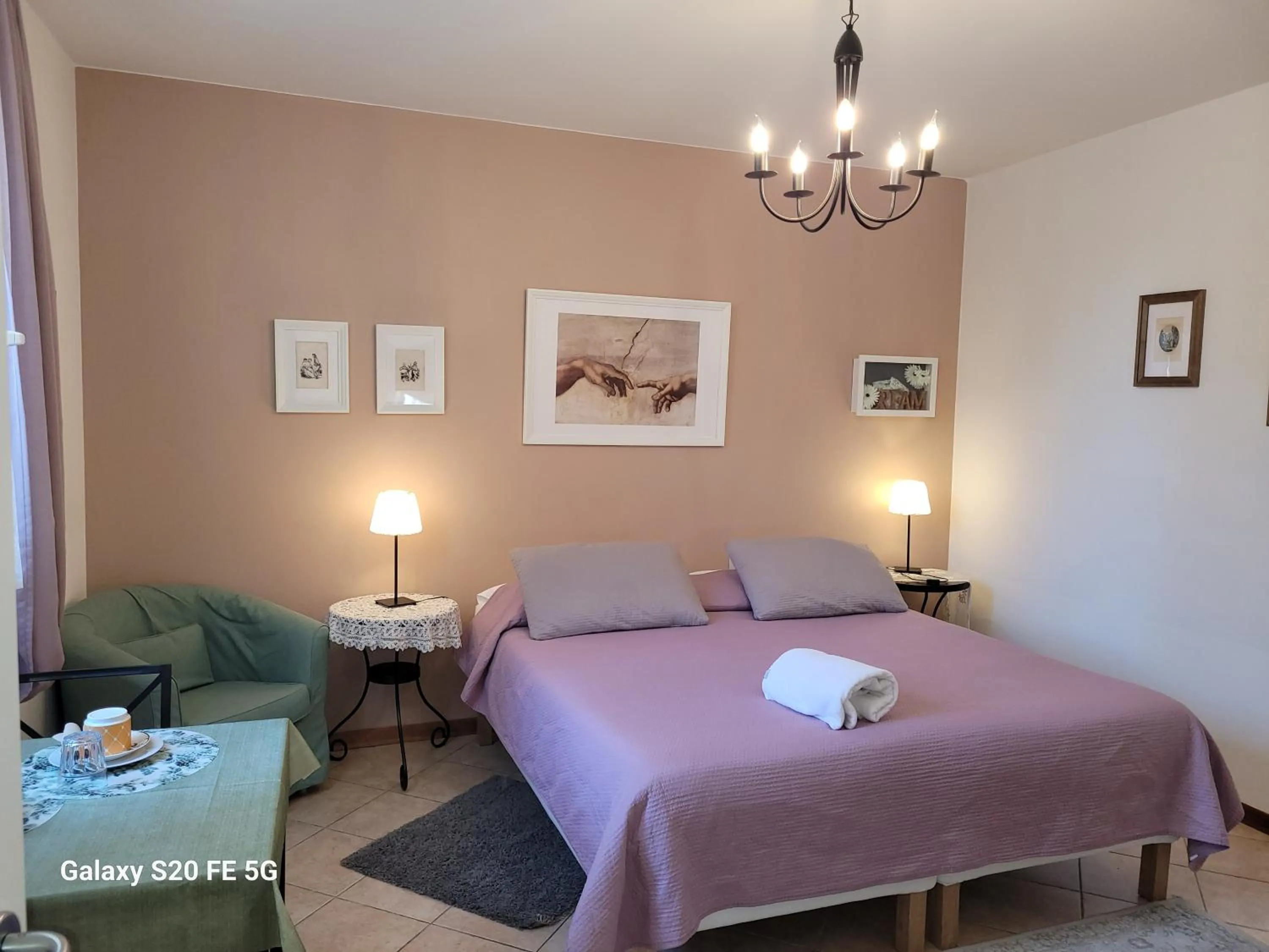 Bed in La Meridiana Affittacamere