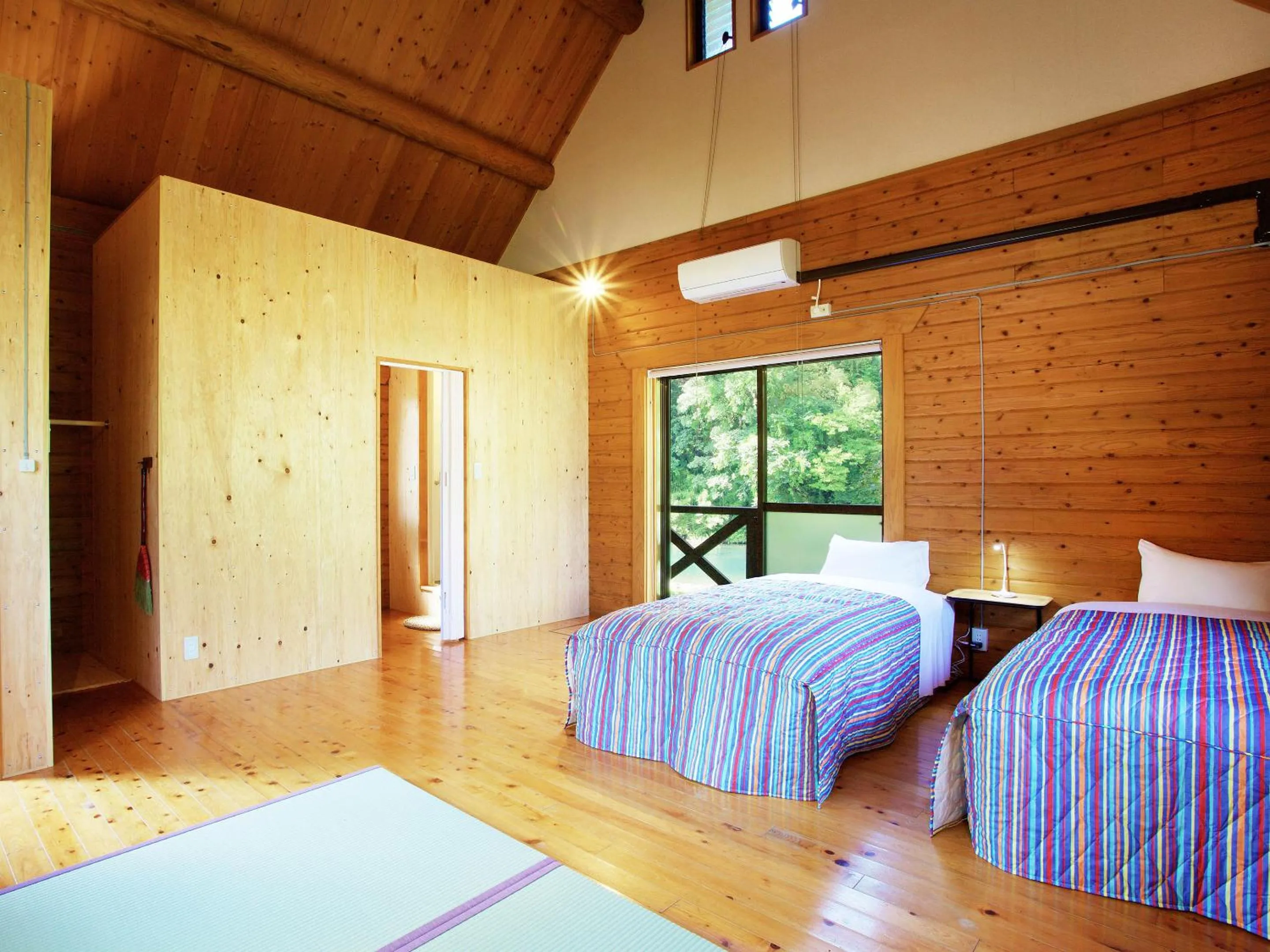 Photo of the whole room, Bed in Lodge Kiyokawa