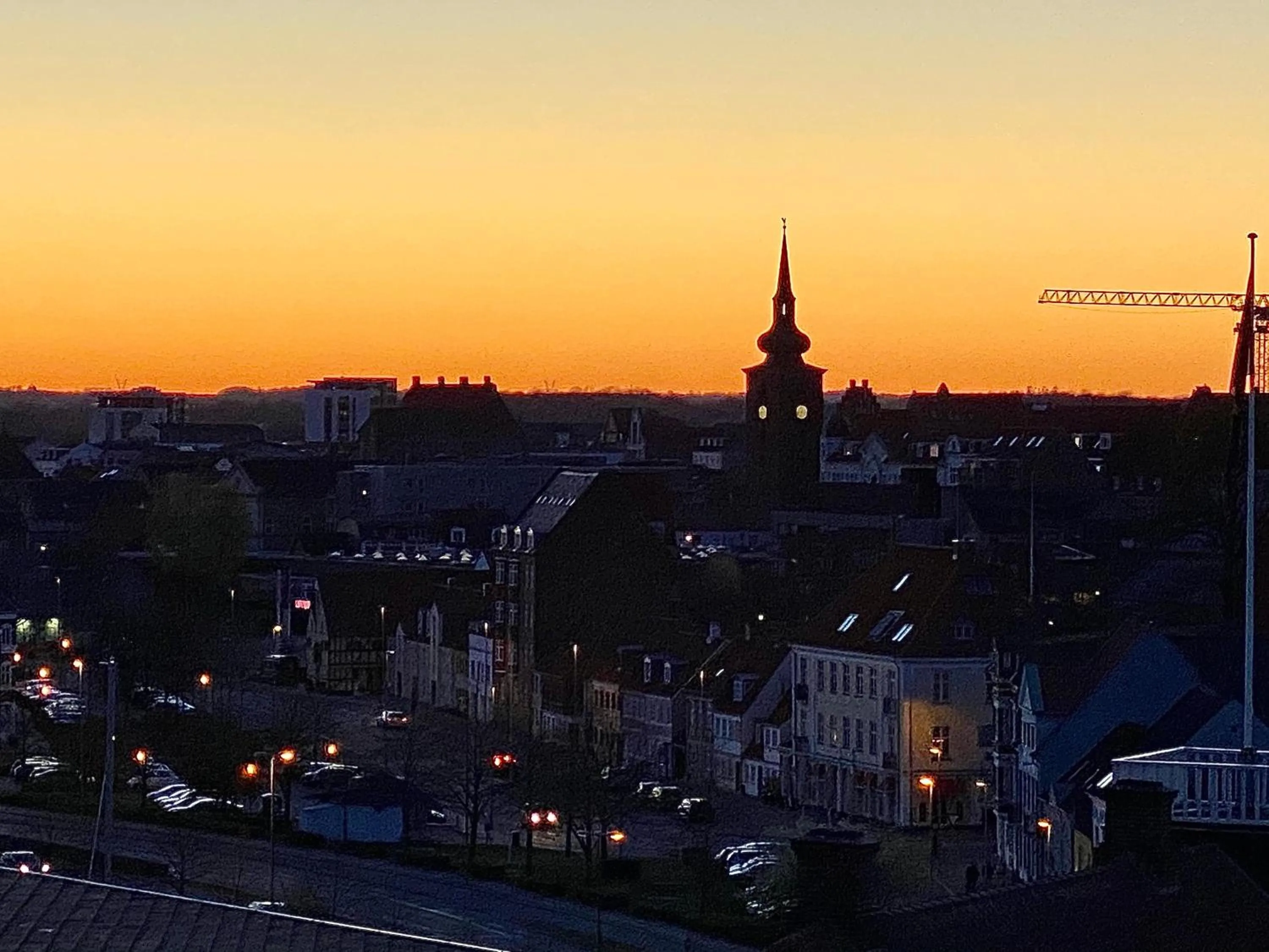 Sunset in Teaterhotellet