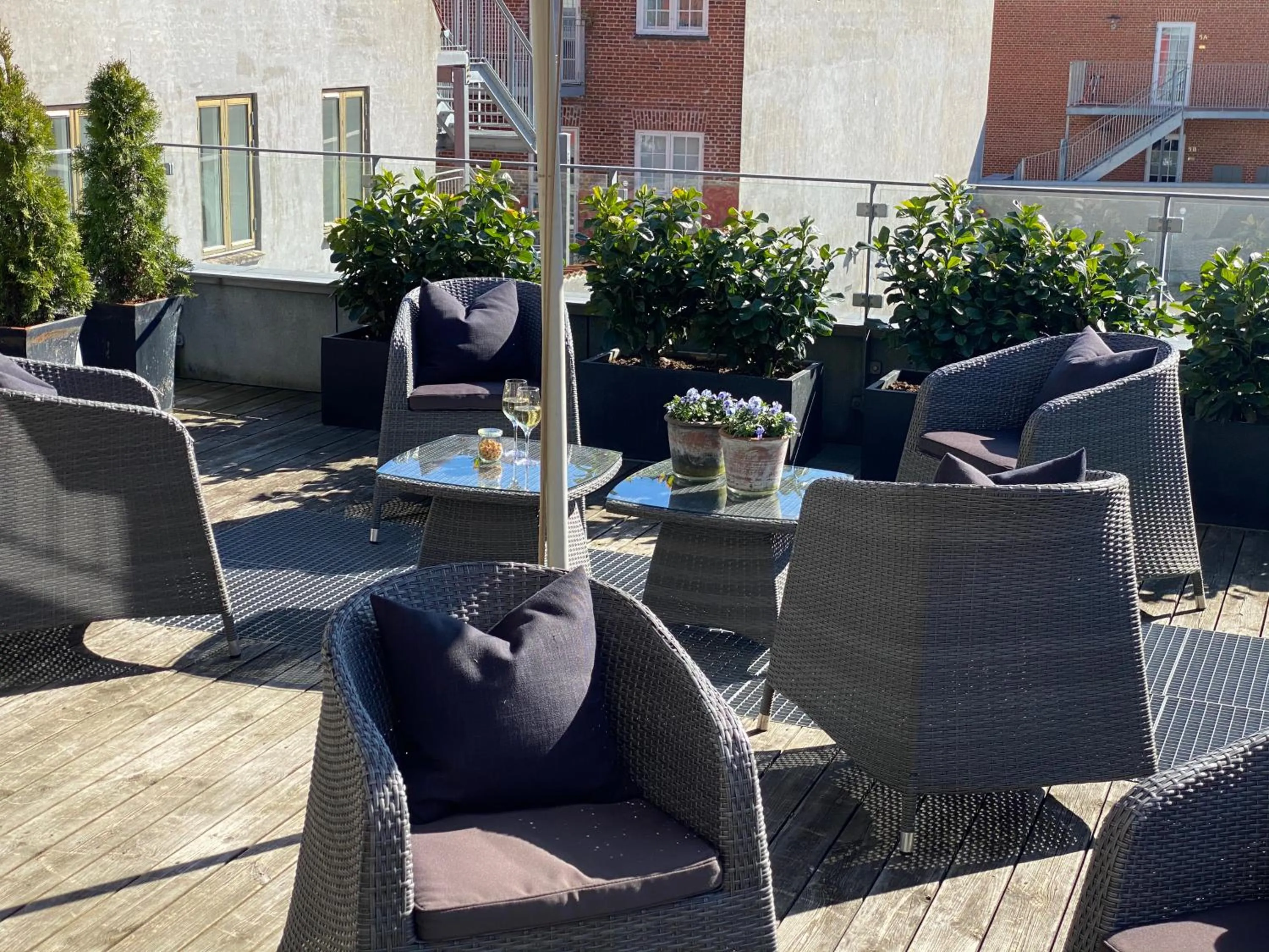 Balcony/Terrace in Teaterhotellet