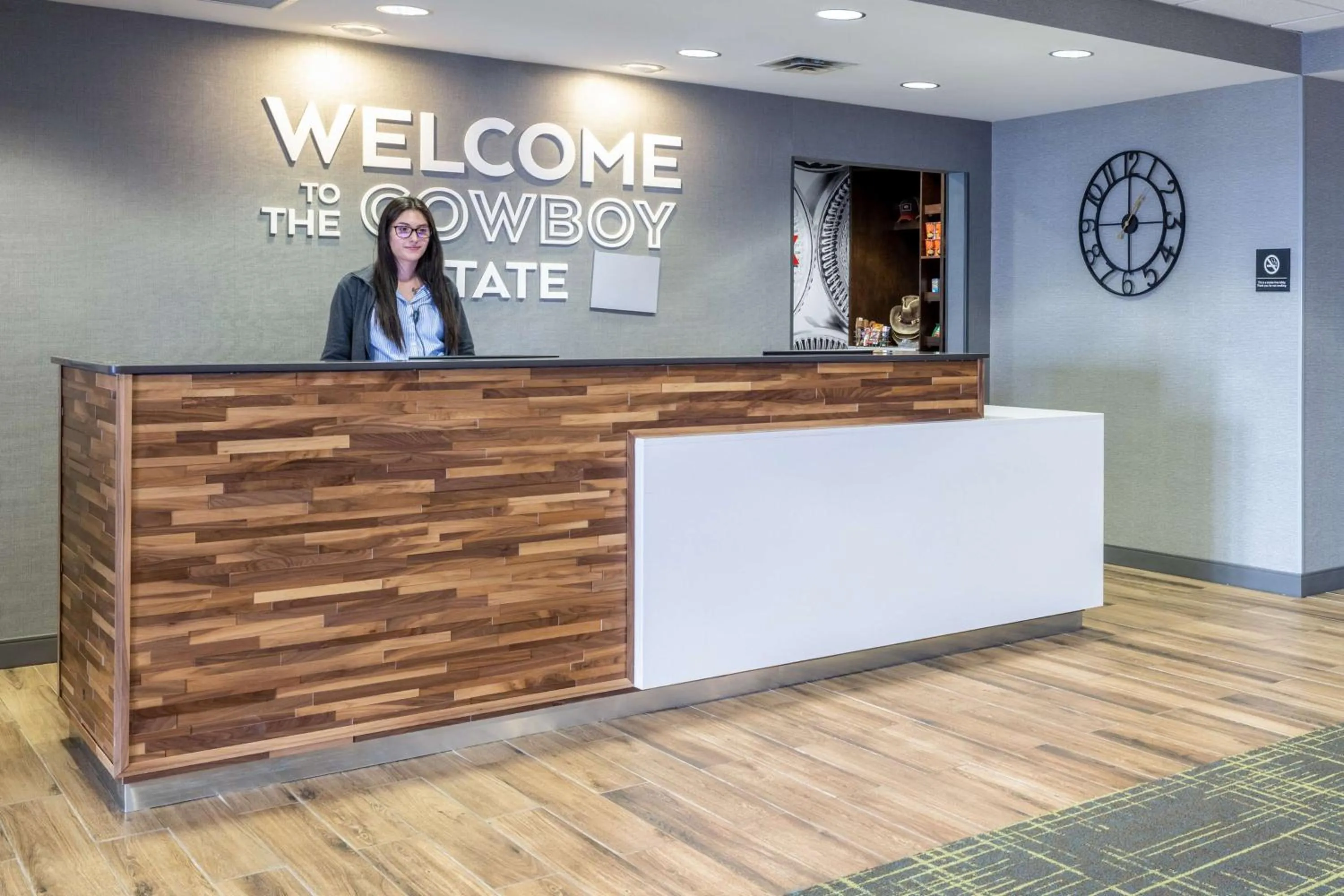 Lobby or reception in Newly Renovated-Hampton Inn & Suites Casper