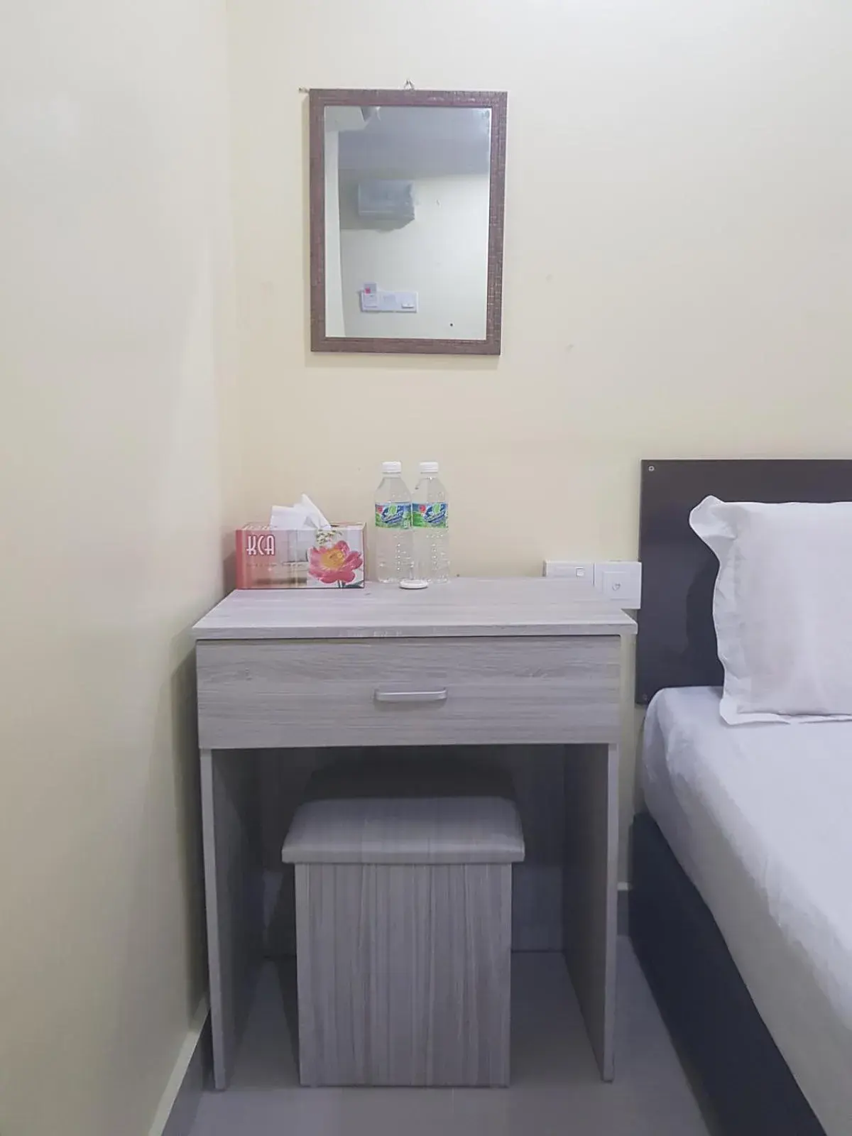 Bed, Bathroom in MAHA Hotel