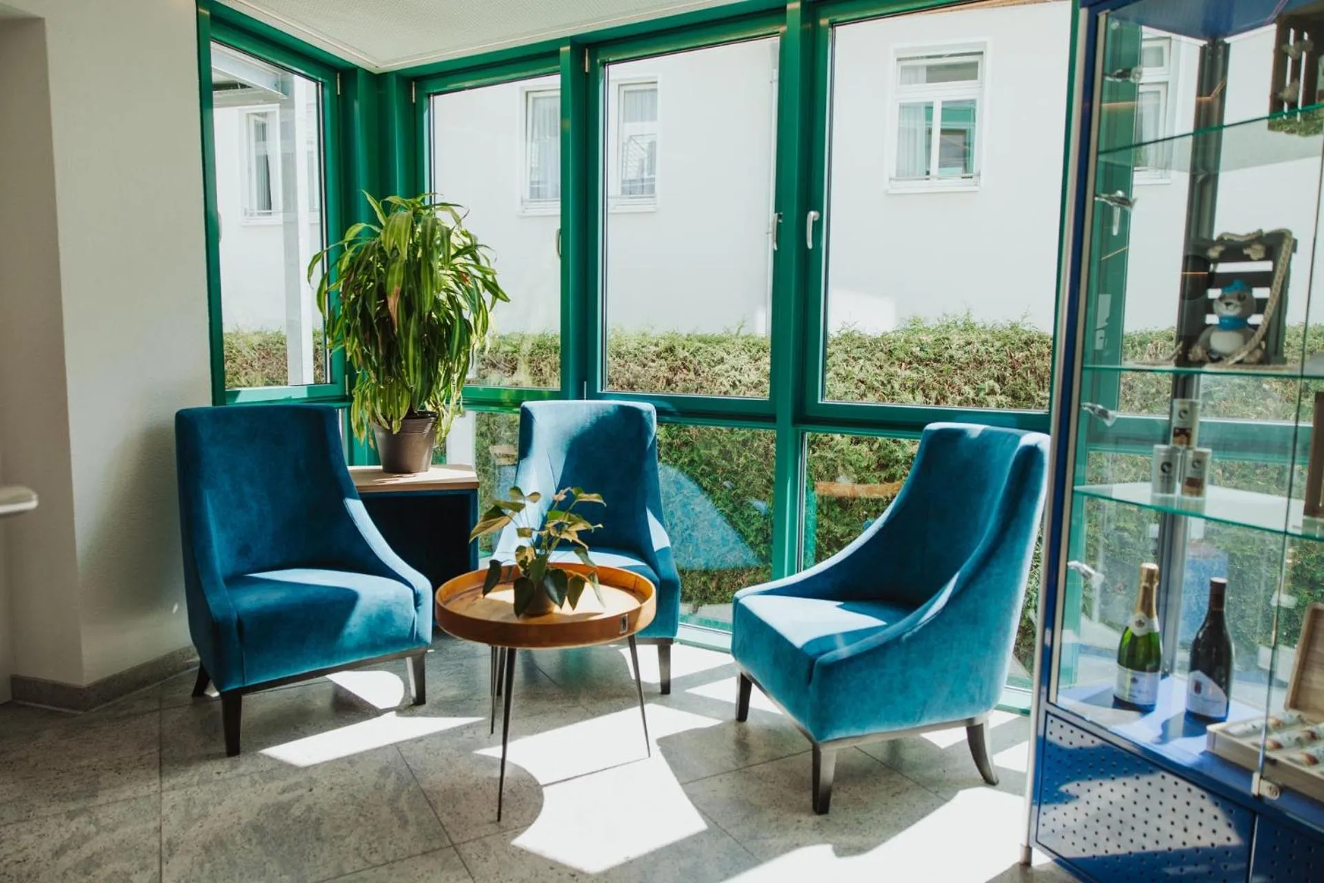 Lobby or reception in Parkhotel IV Jahreszeiten Kühlungsborn