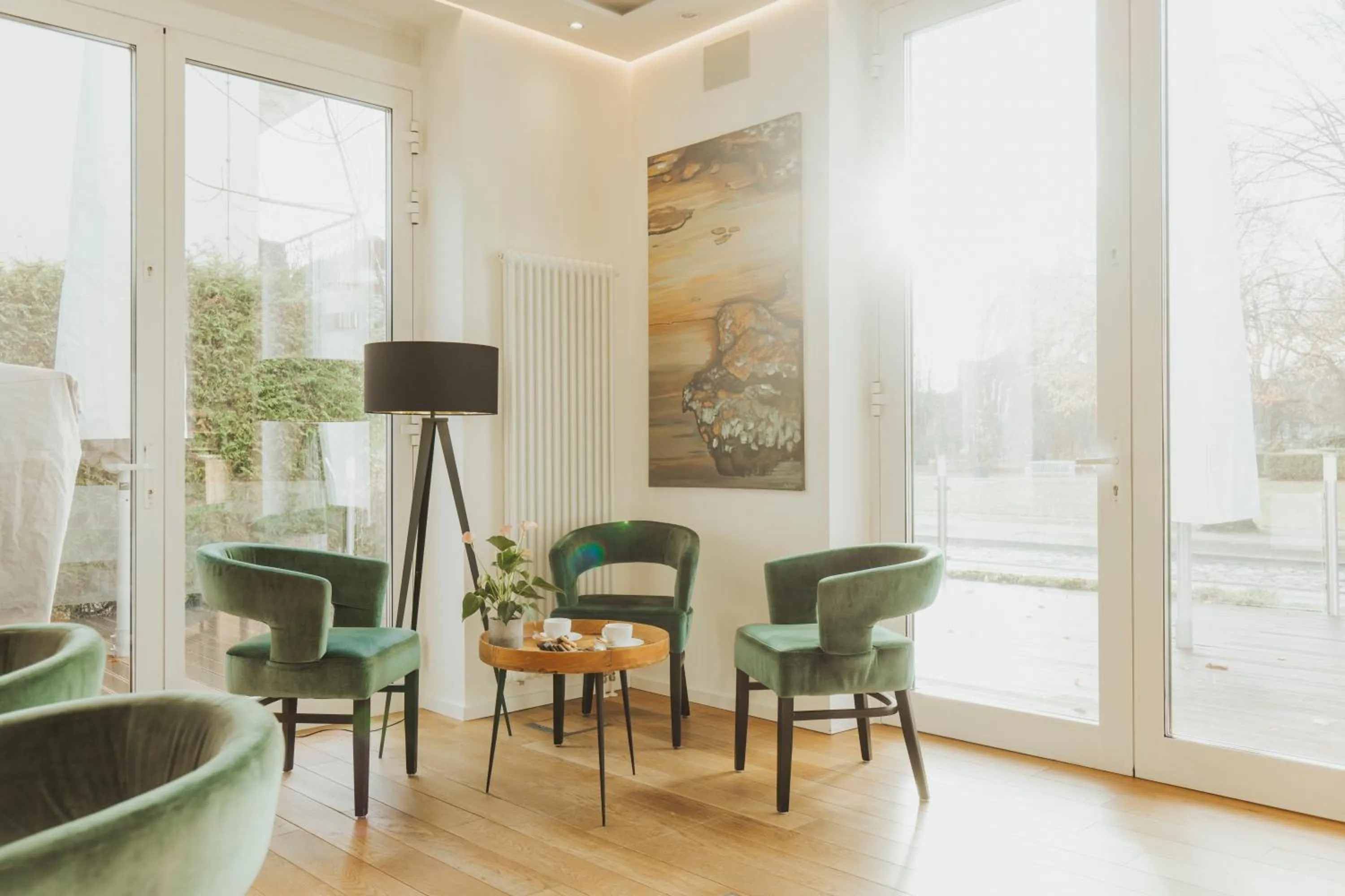 Seating area in Parkhotel IV Jahreszeiten Kühlungsborn