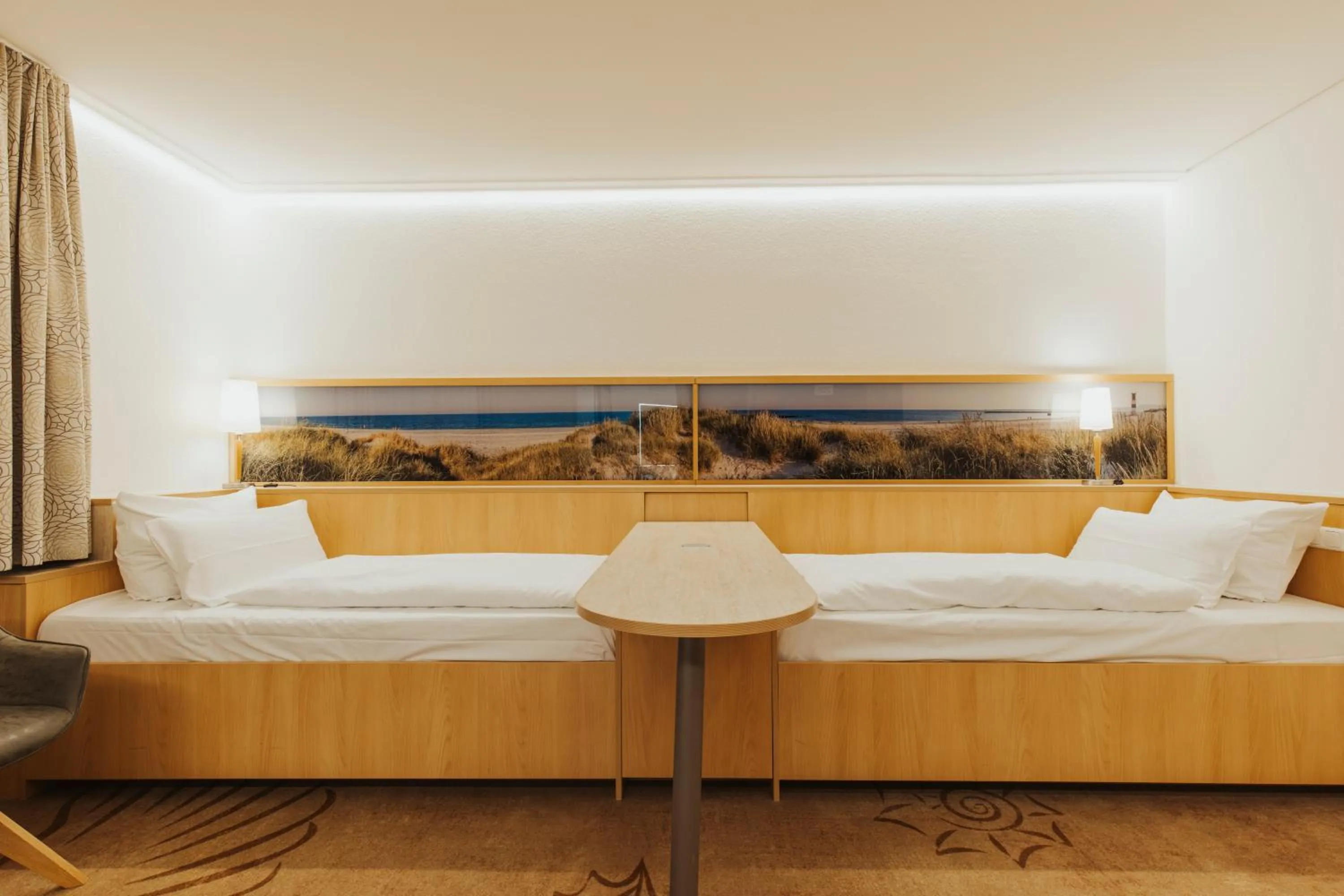 Bed in Parkhotel IV Jahreszeiten Kühlungsborn