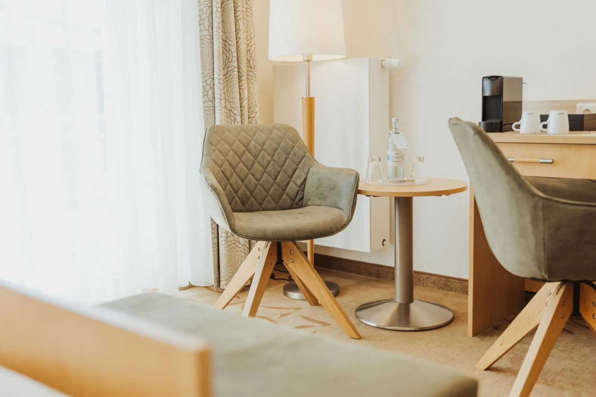 Seating area in Parkhotel IV Jahreszeiten Kühlungsborn