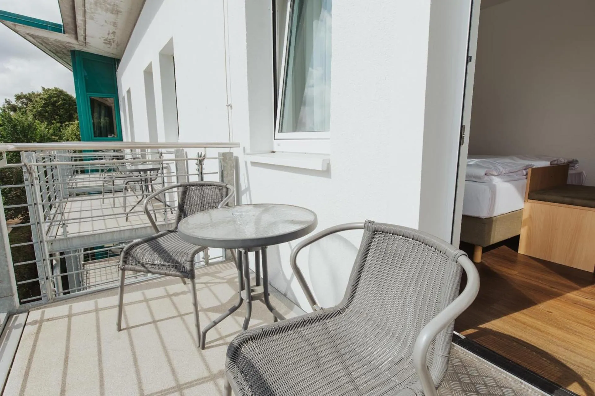 Balcony/Terrace in Parkhotel IV Jahreszeiten Kühlungsborn