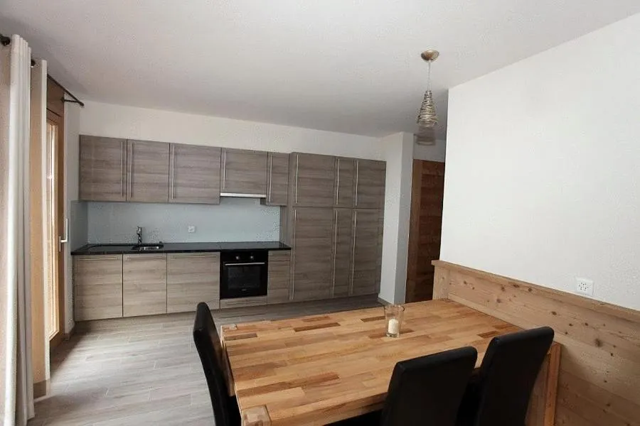 Kitchen or kitchenette in Helvetia hotel