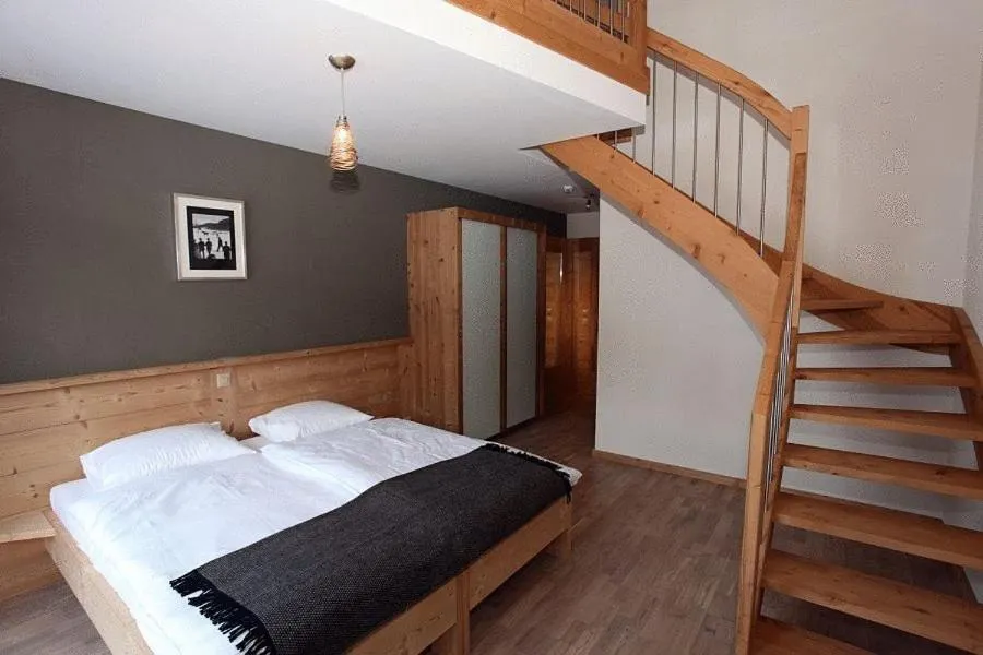 Bed in Helvetia hotel