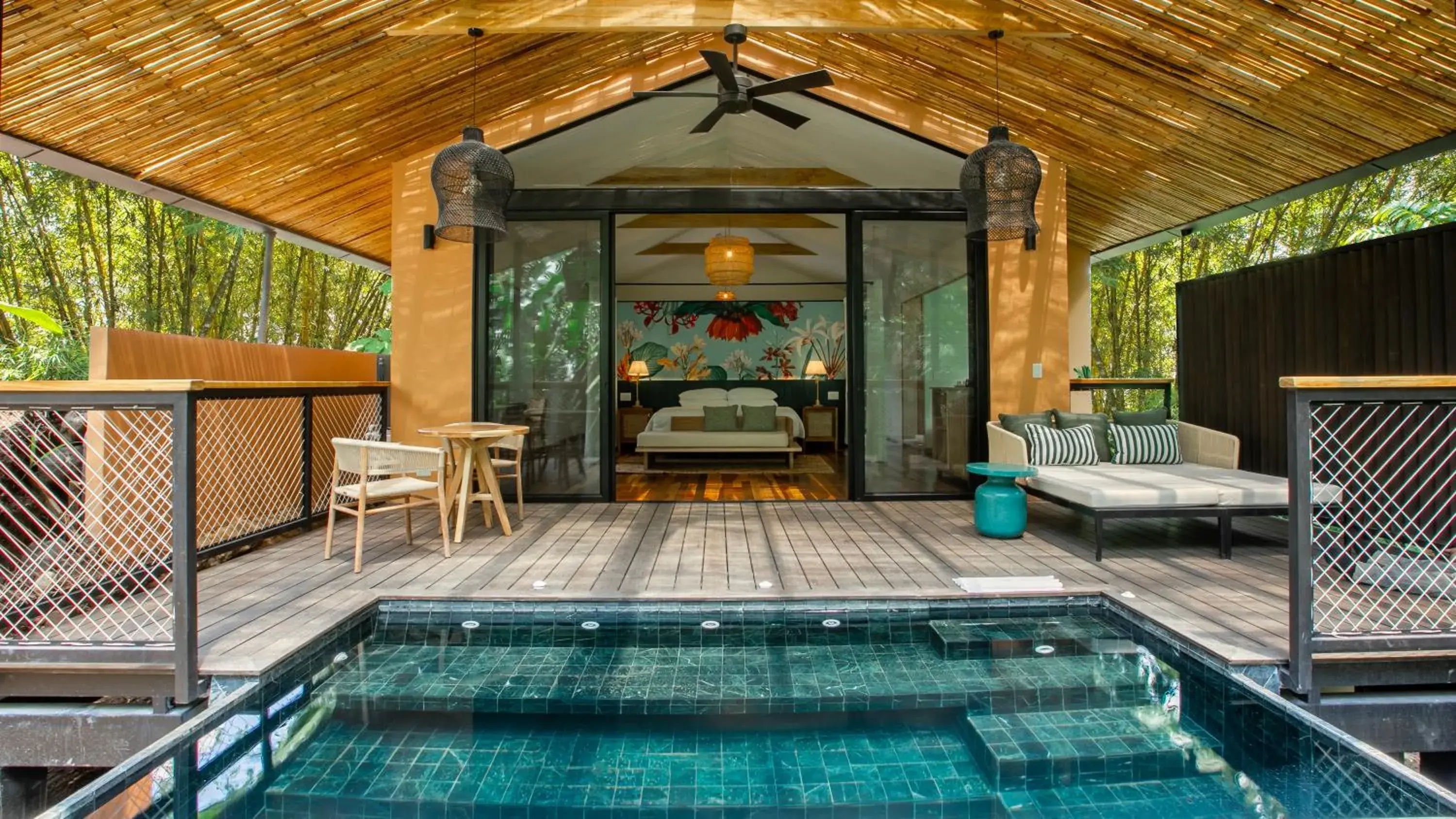 Pool view in Nayara Gardens Pool view in Nayara Gardens