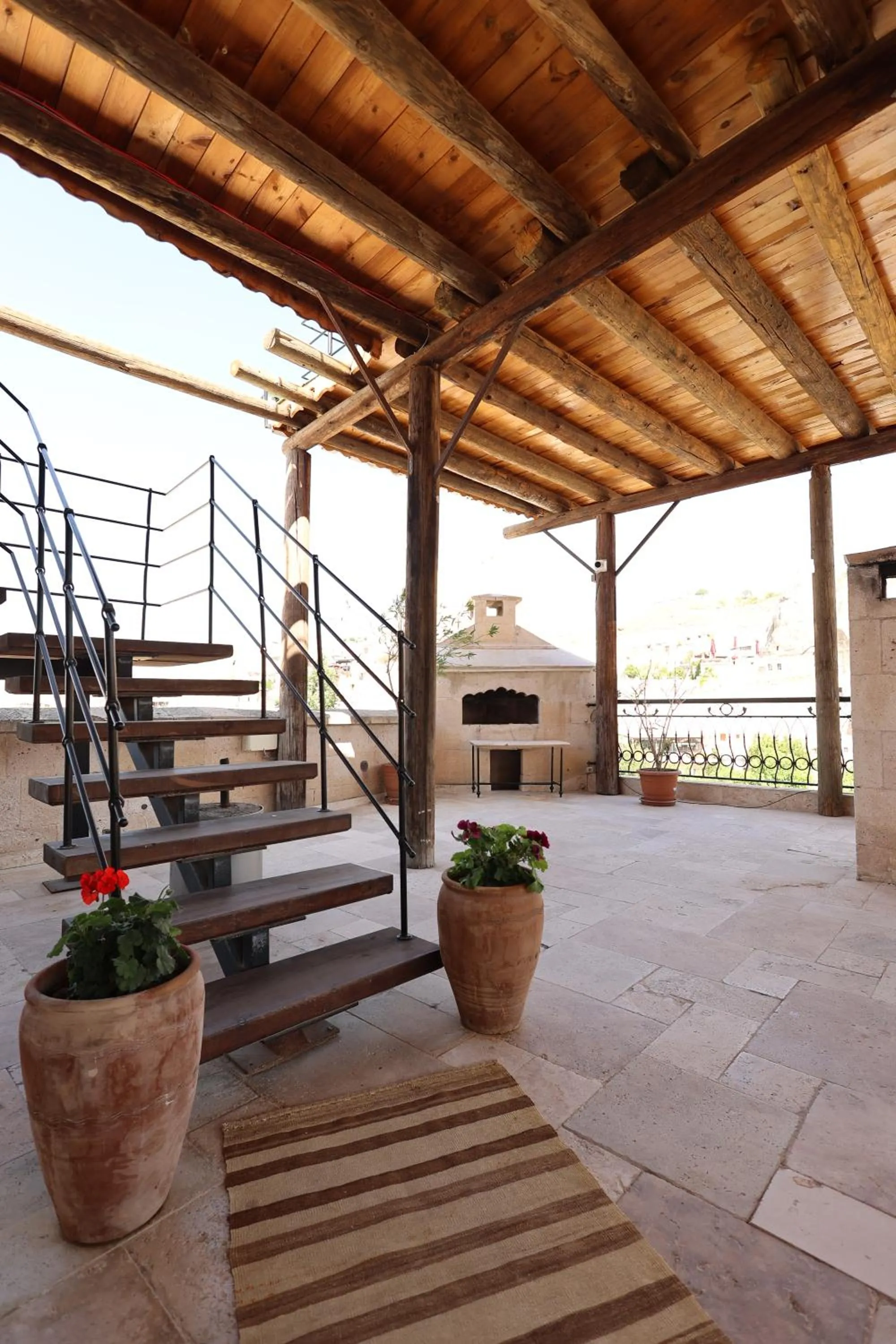 Balcony/Terrace in Roma Cave Suite