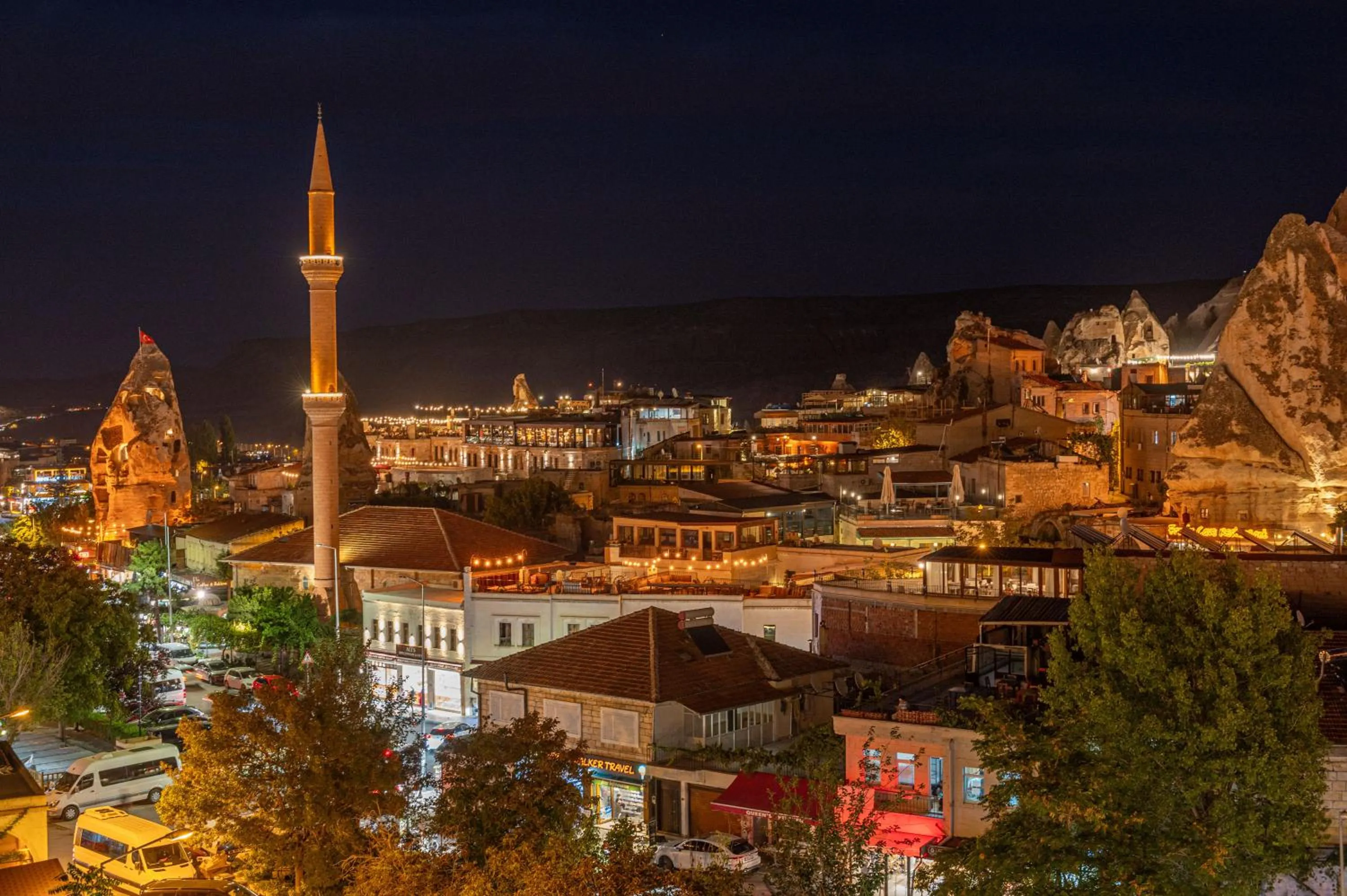 Natural landscape in Roma Cave Suite