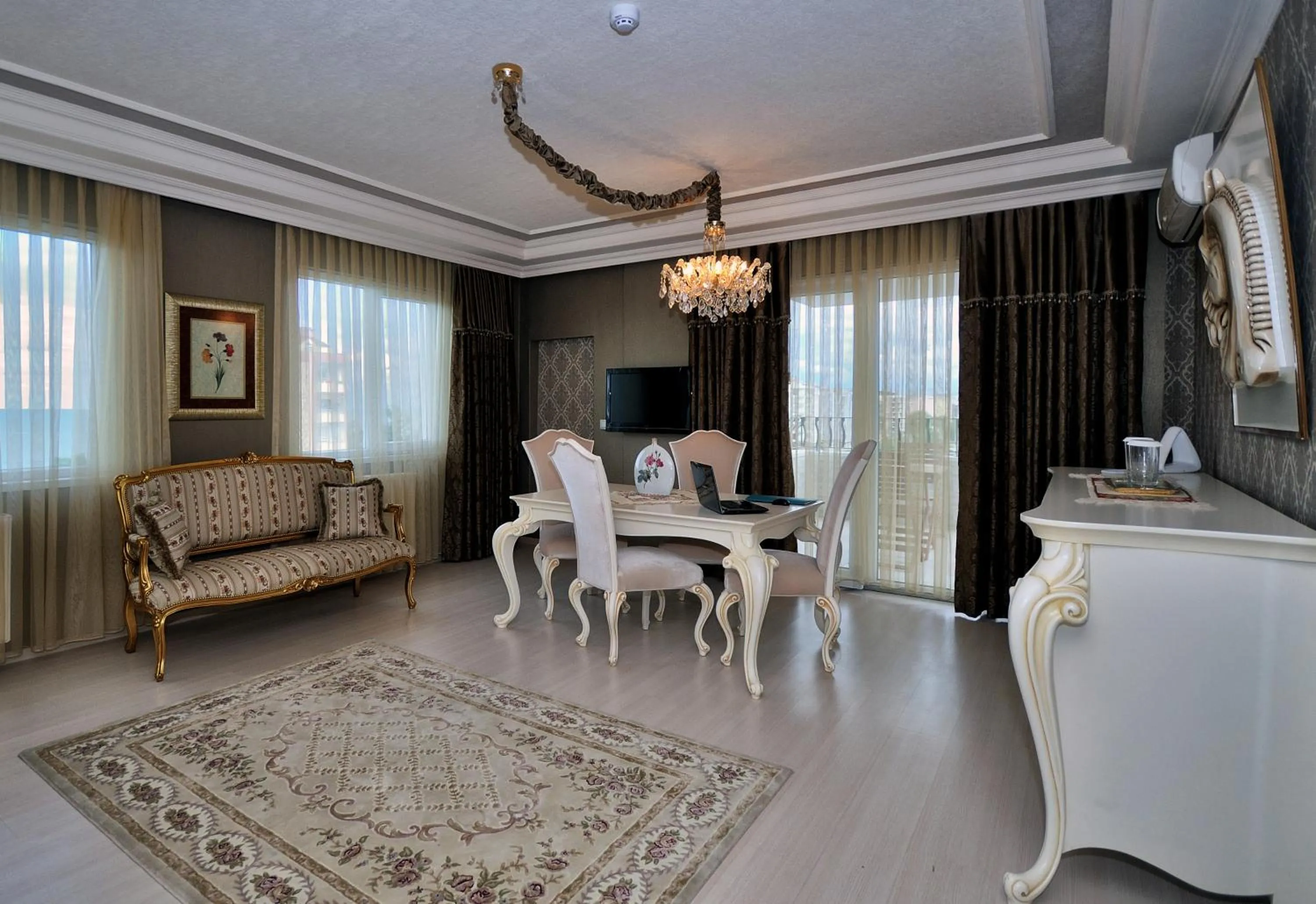 Communal lounge/ TV room in Grand Atakum Hotel