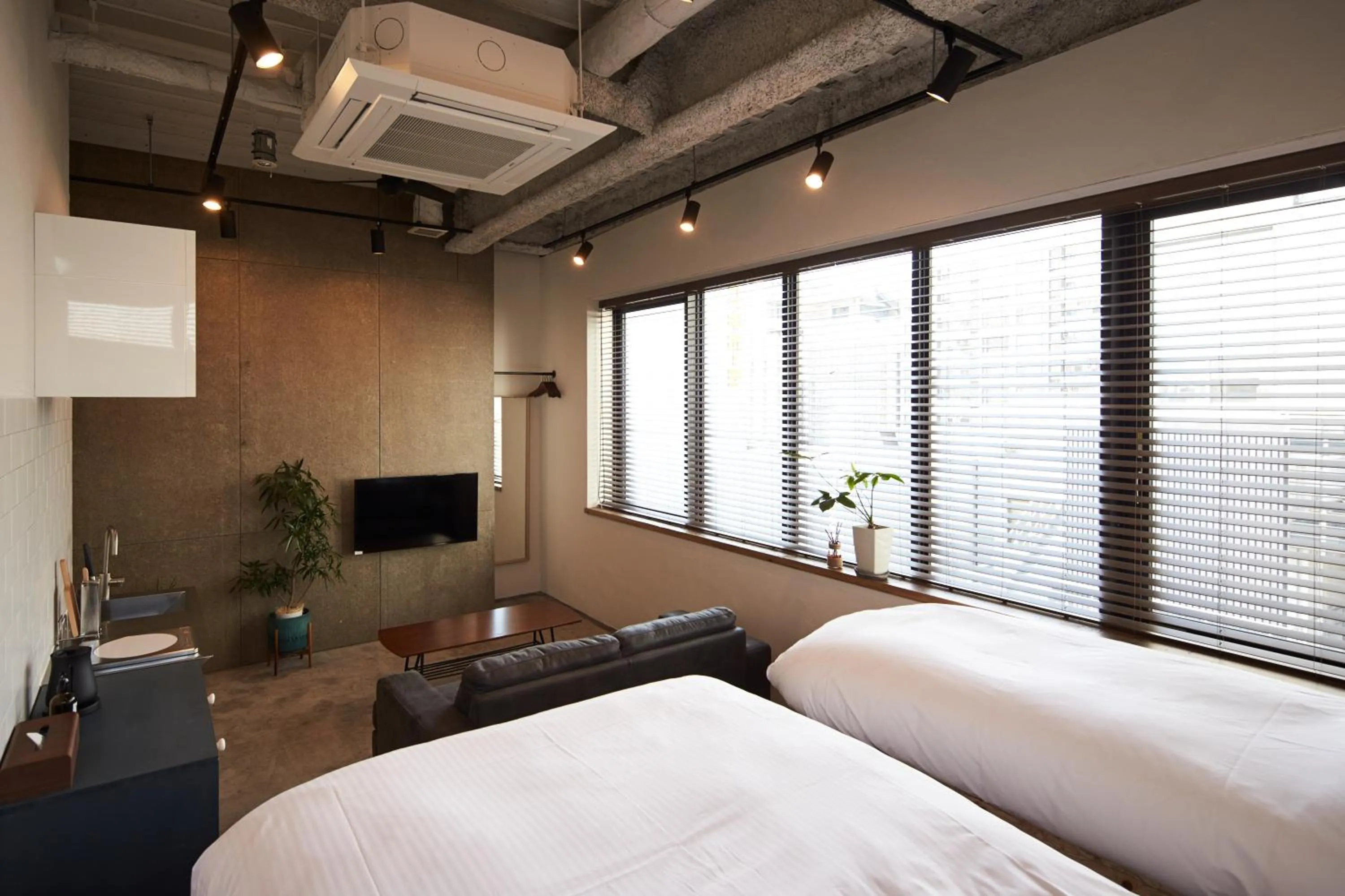 Day, Bed in mizuka Imaizumi 1 - unmanned hotel -