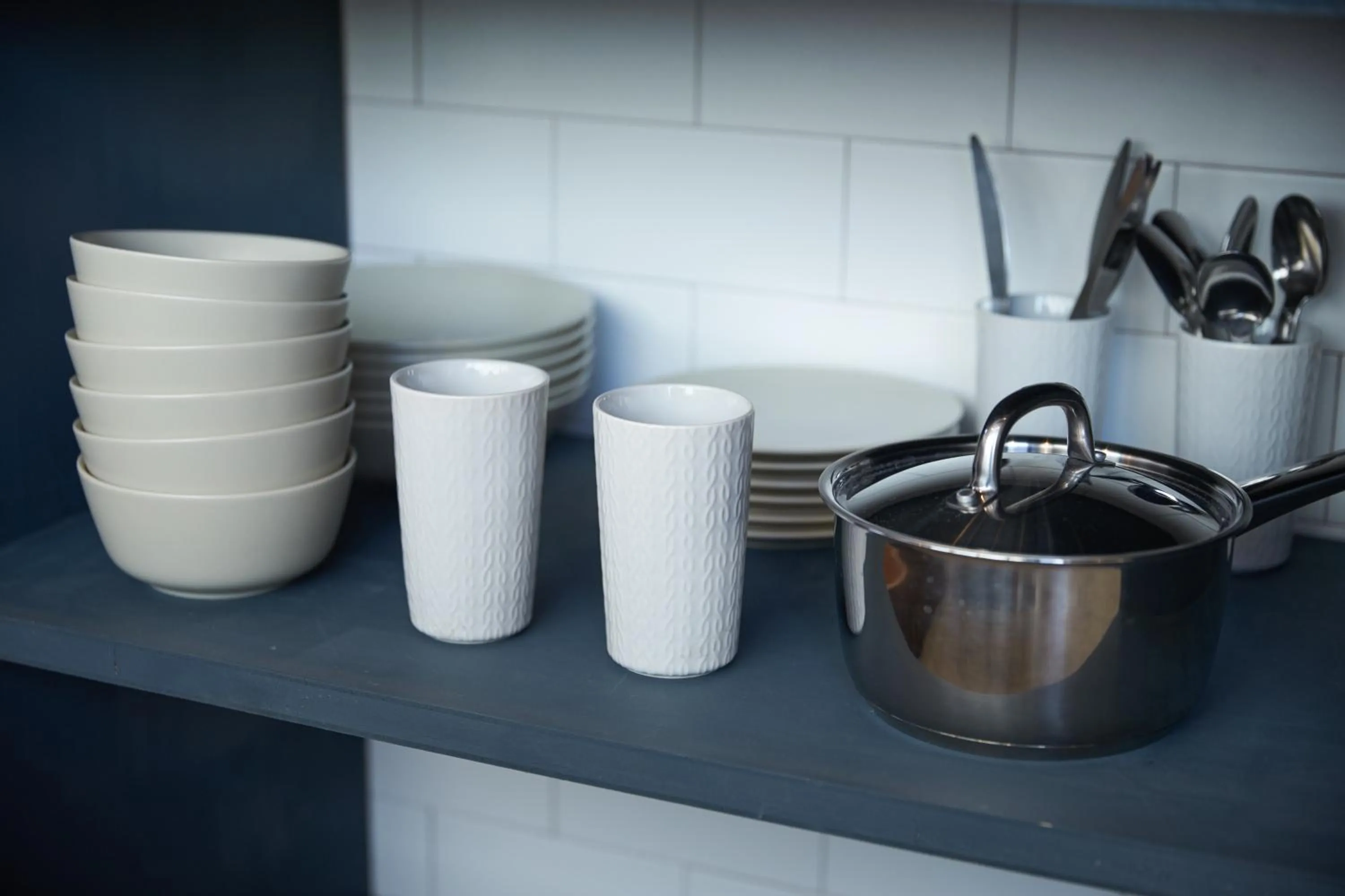 Kitchen or kitchenette in mizuka Imaizumi 1 - unmanned hotel -