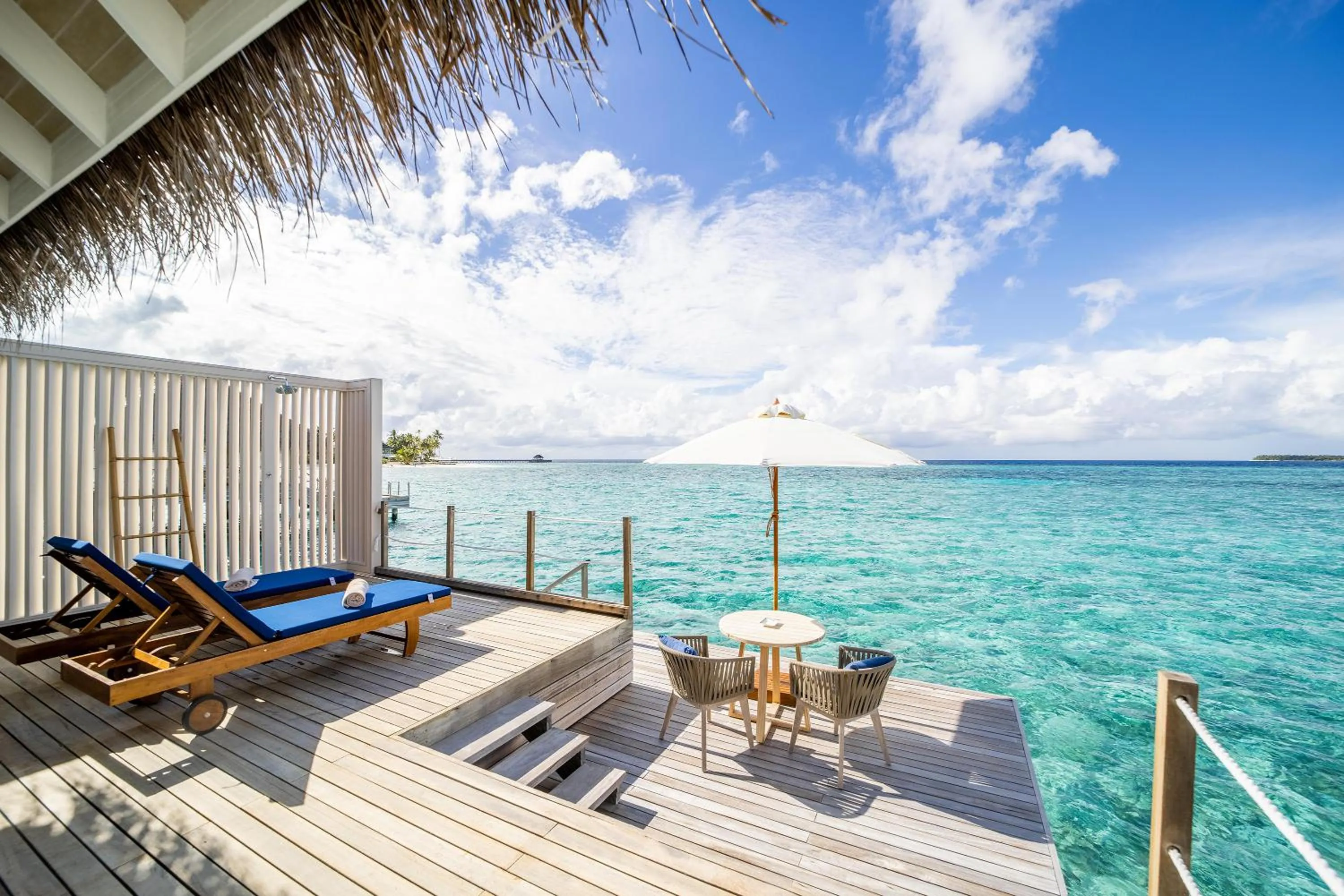 Patio in Baglioni Resort Maldives - Luxury All Inclusive