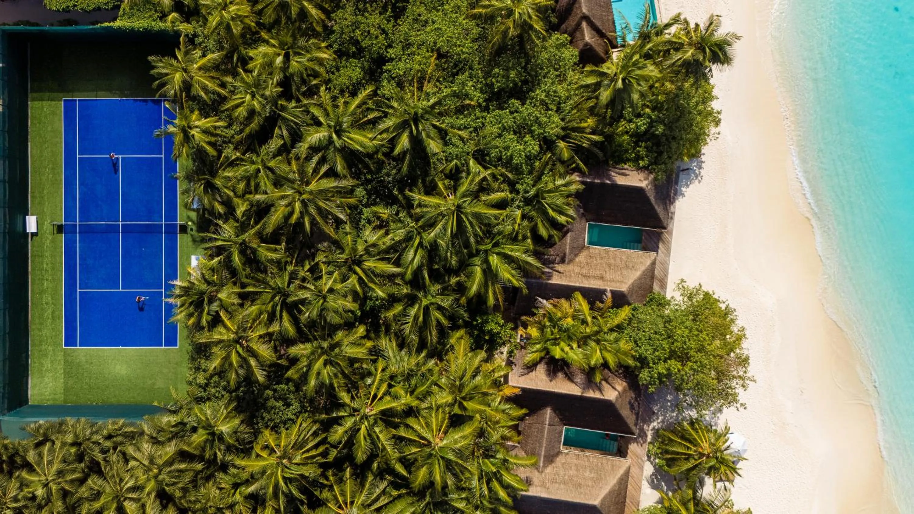 Tennis court in Baglioni Resort Maldives - Luxury All Inclusive