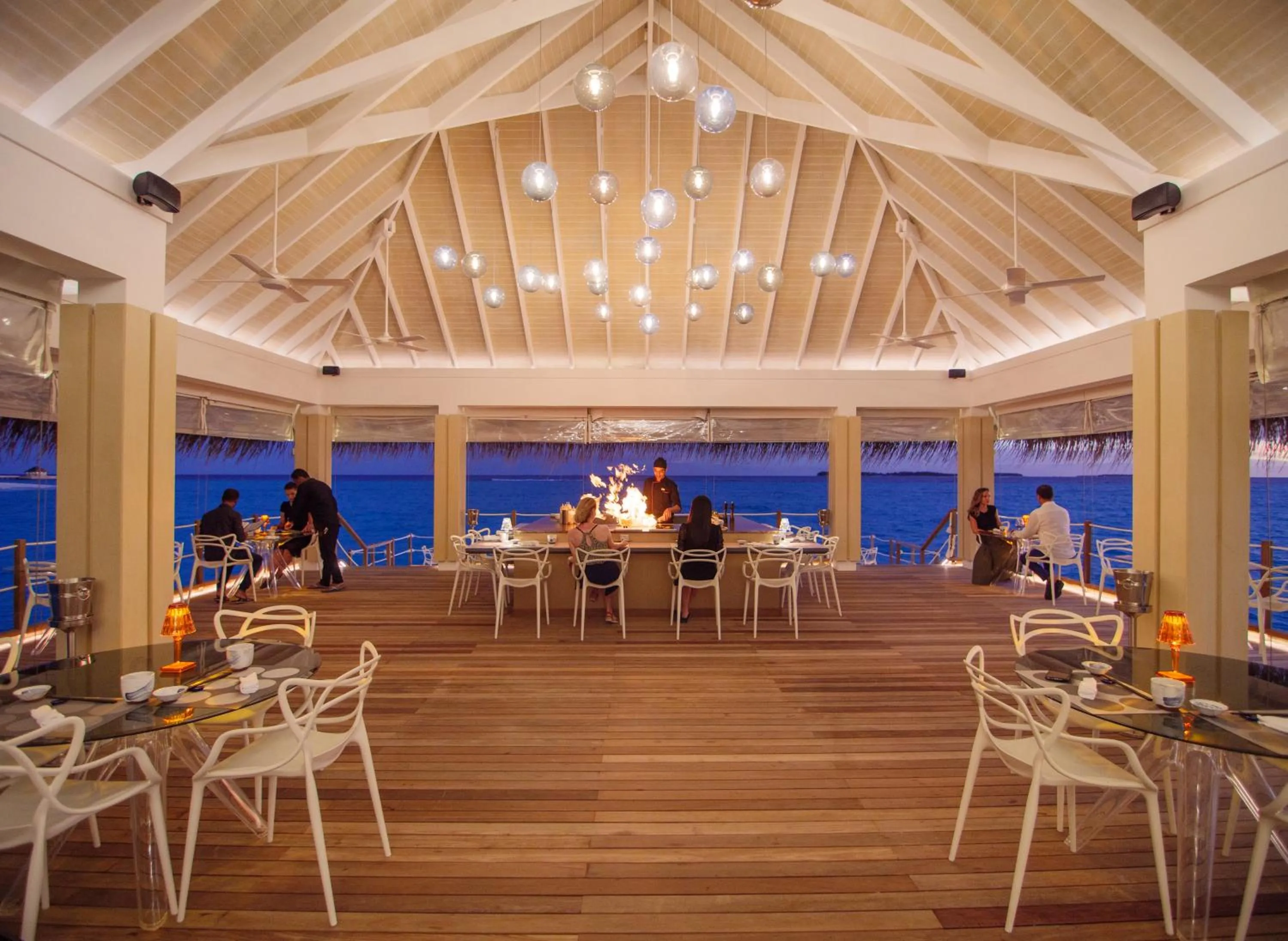 Dinner in Baglioni Resort Maldives - Luxury All Inclusive