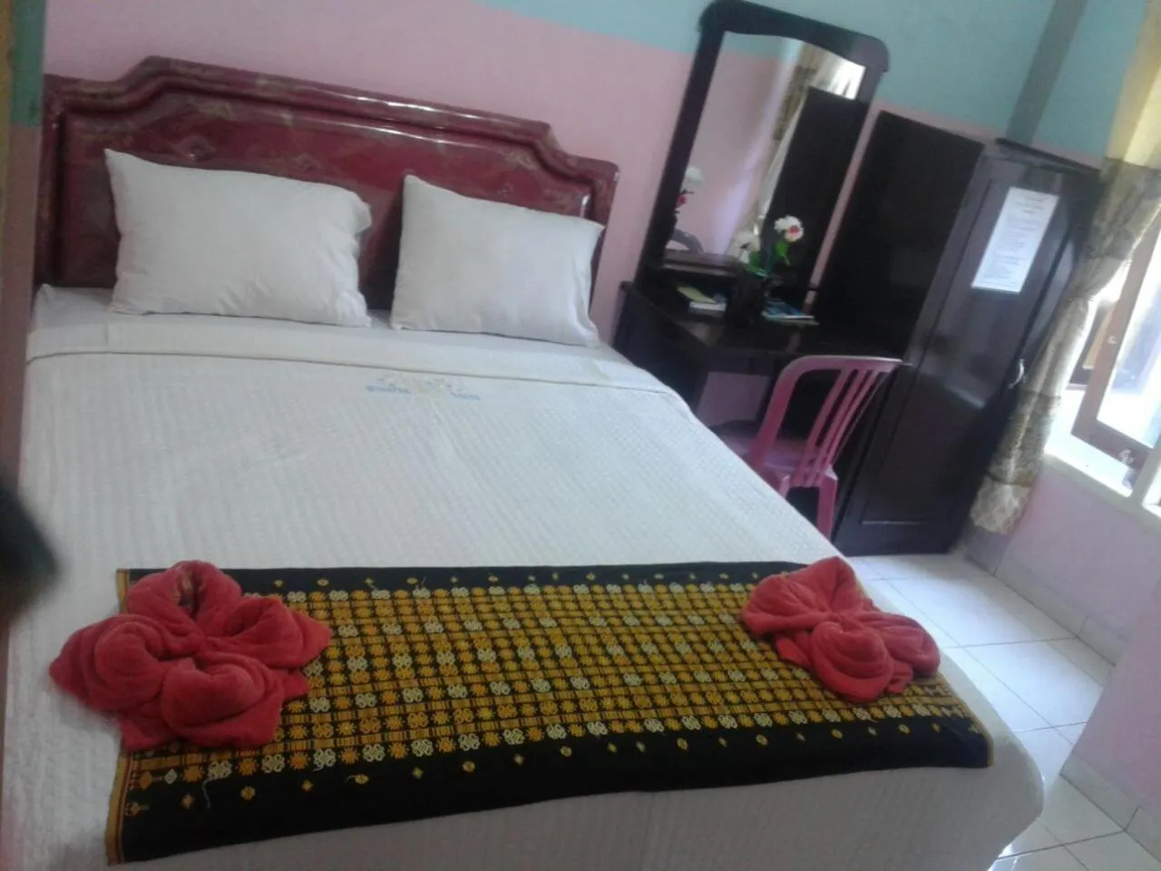 Bed in Hotel Edelweis 2 Bajawa