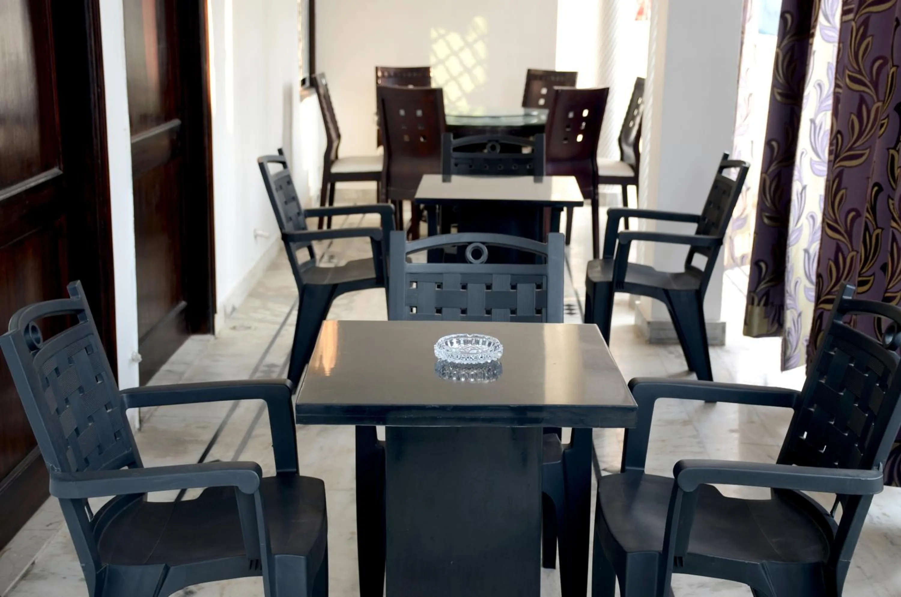Balcony/Terrace in Taj Square A luxurious family homestay