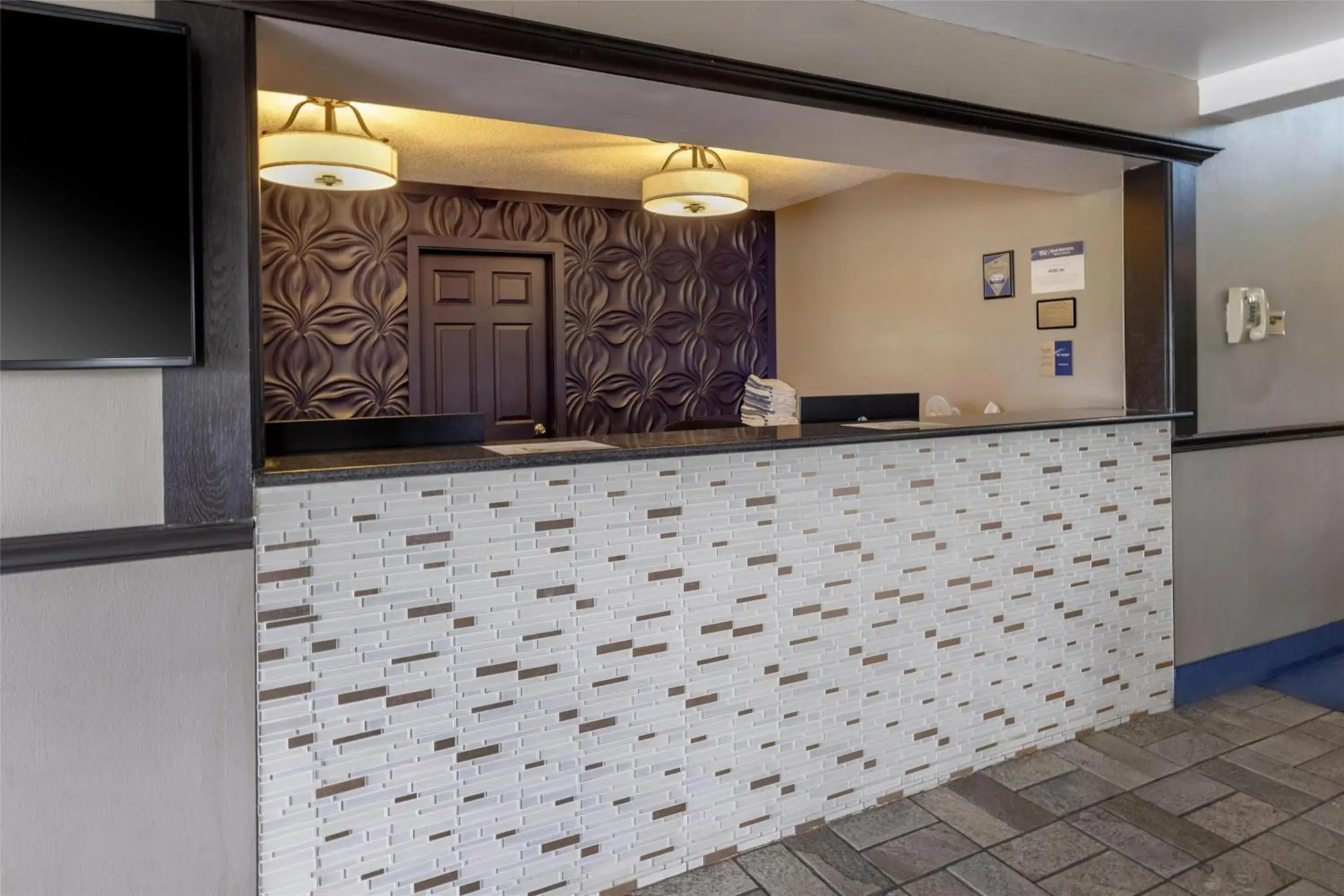 Lobby or reception in Best Western Parkside Inn Lobby or reception in Best Western Parkside Inn