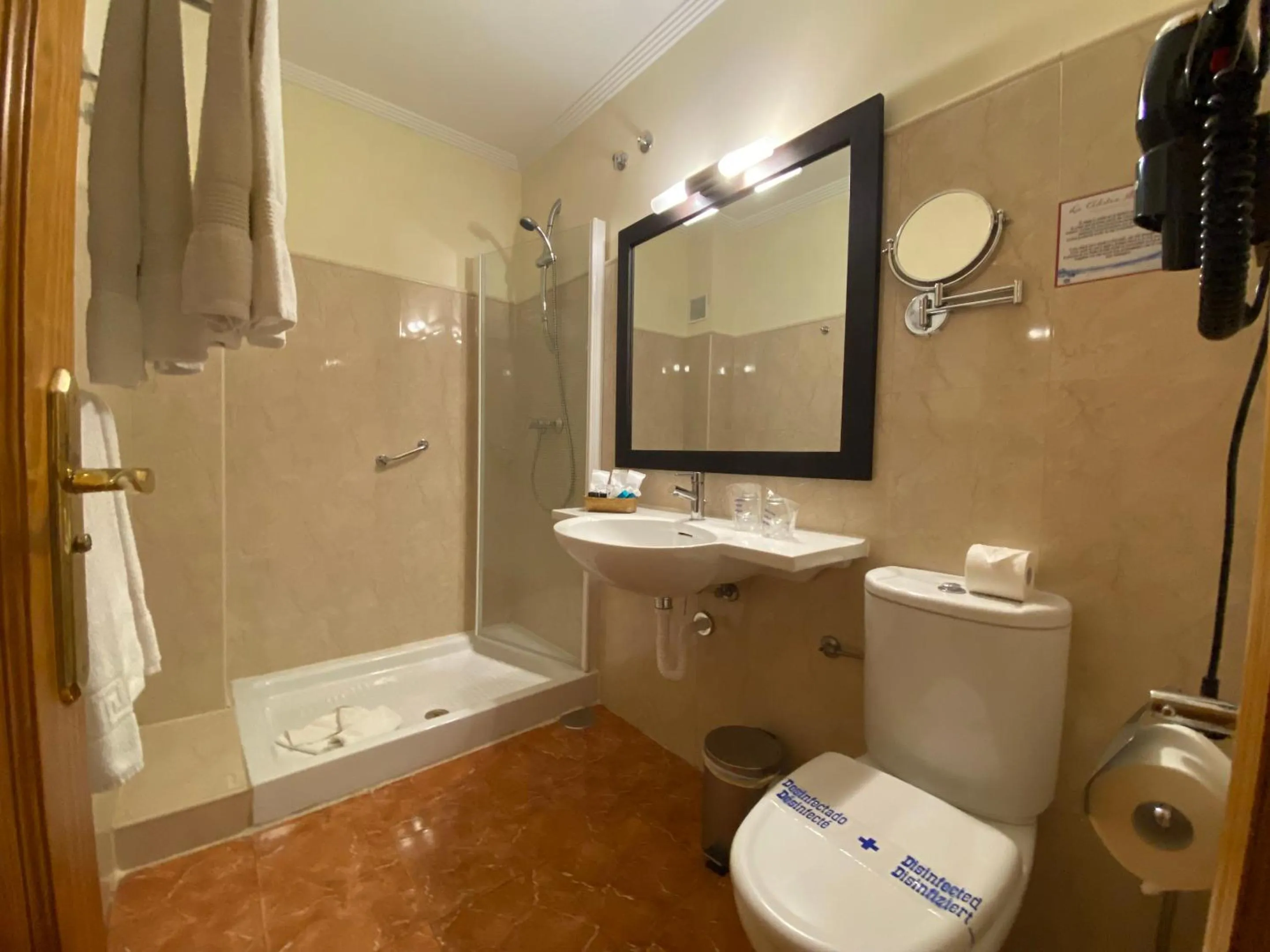 Toilet in Hotel La Aldea Suites