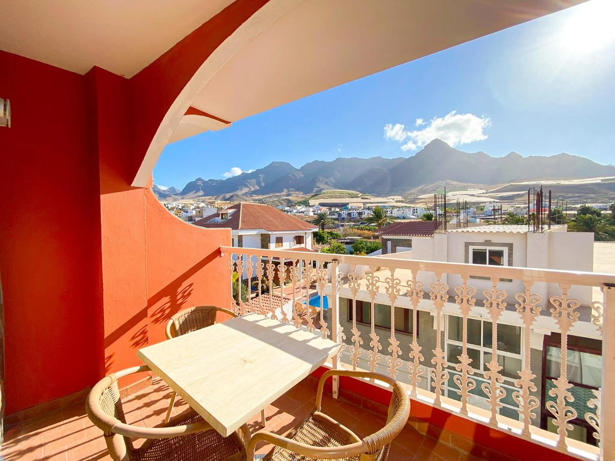Balcony/Terrace in Hotel La Aldea Suites