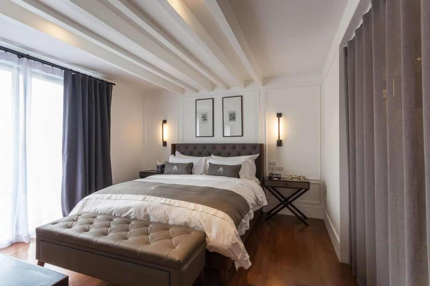 Bed in Marine Beach Hotel Pattaya - SHA Plus