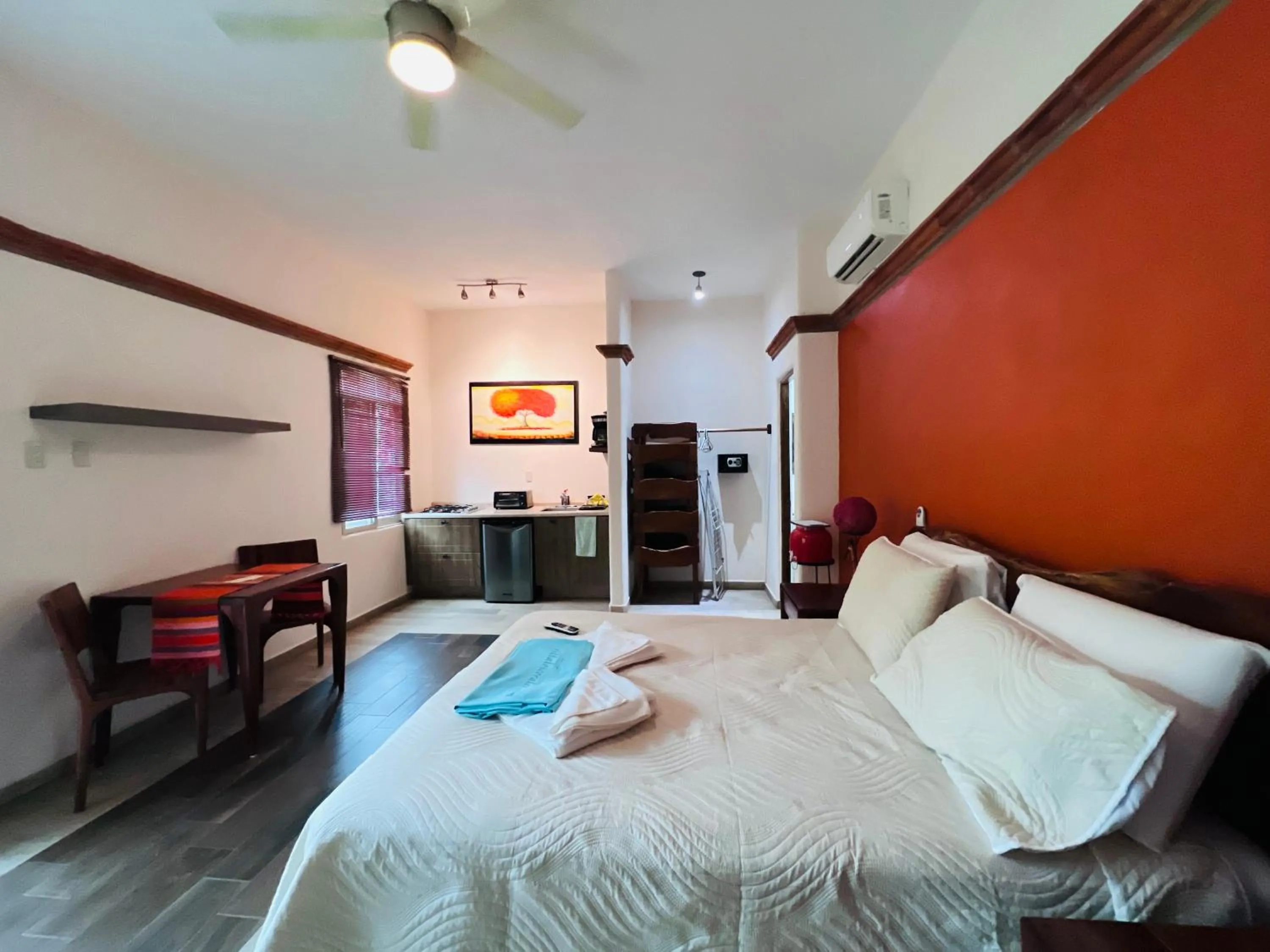 Balcony/Terrace, Bed in Villa Los Corales