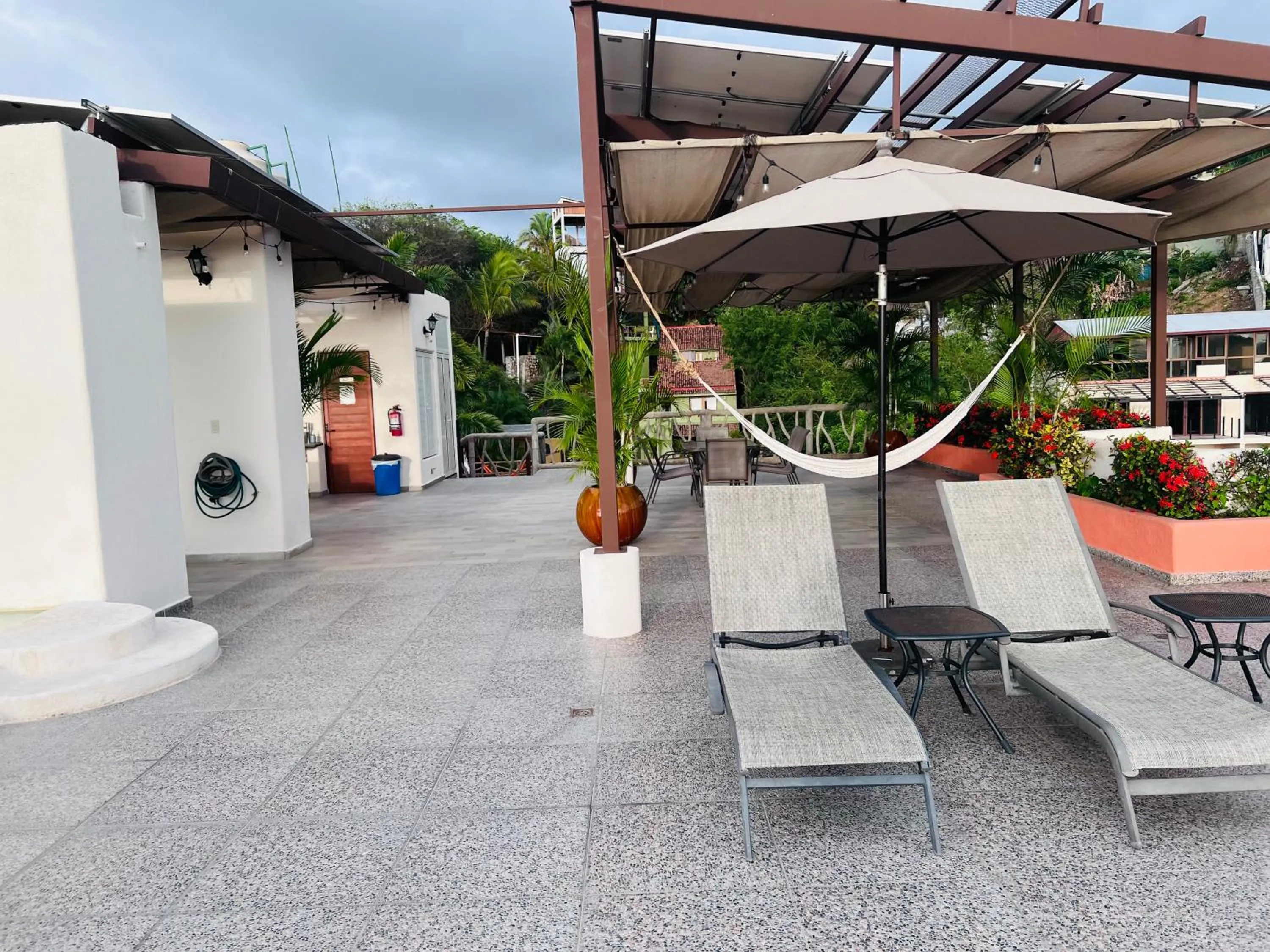 sunbed in Villa Los Corales