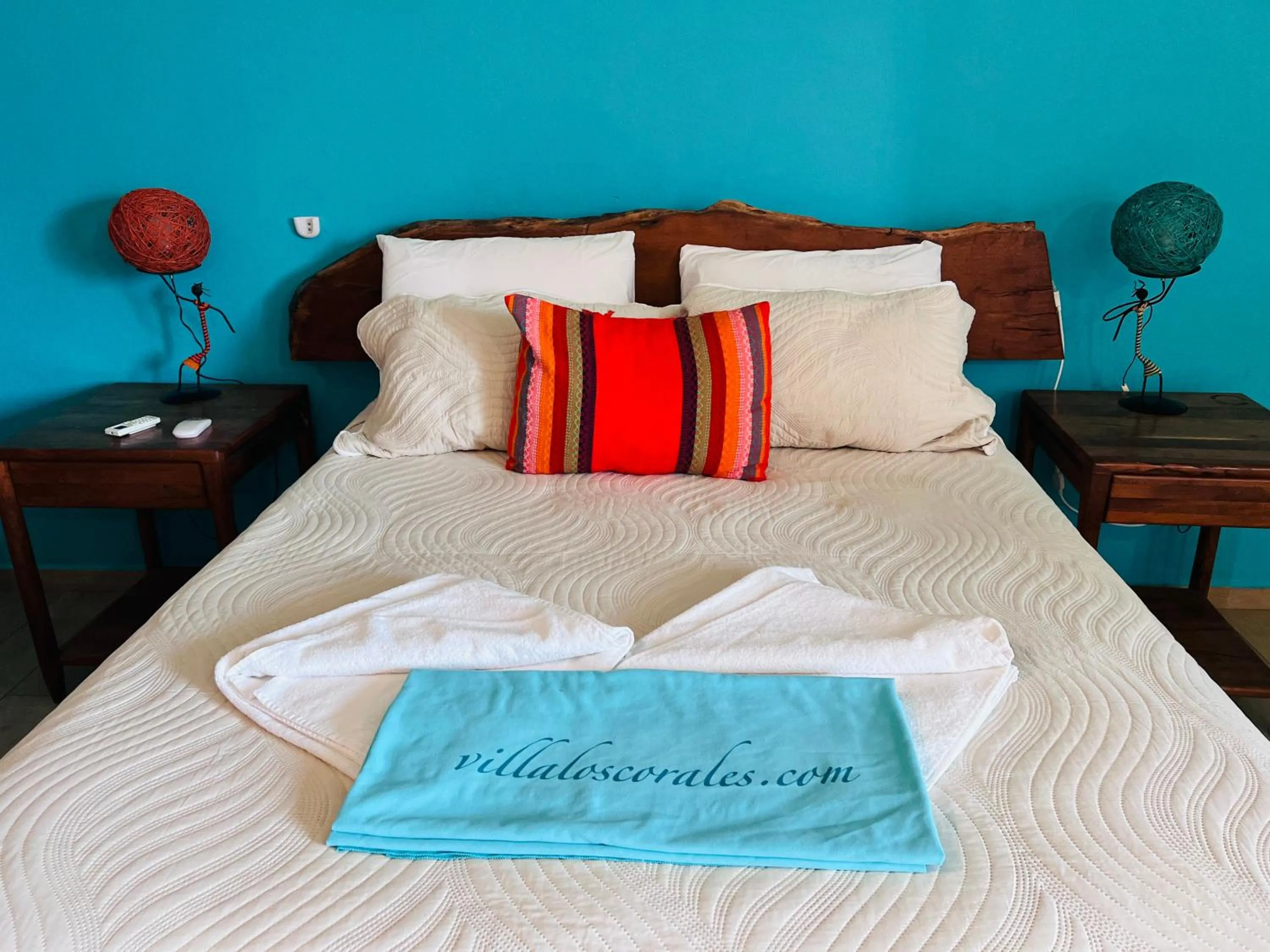 Bed in Villa Los Corales