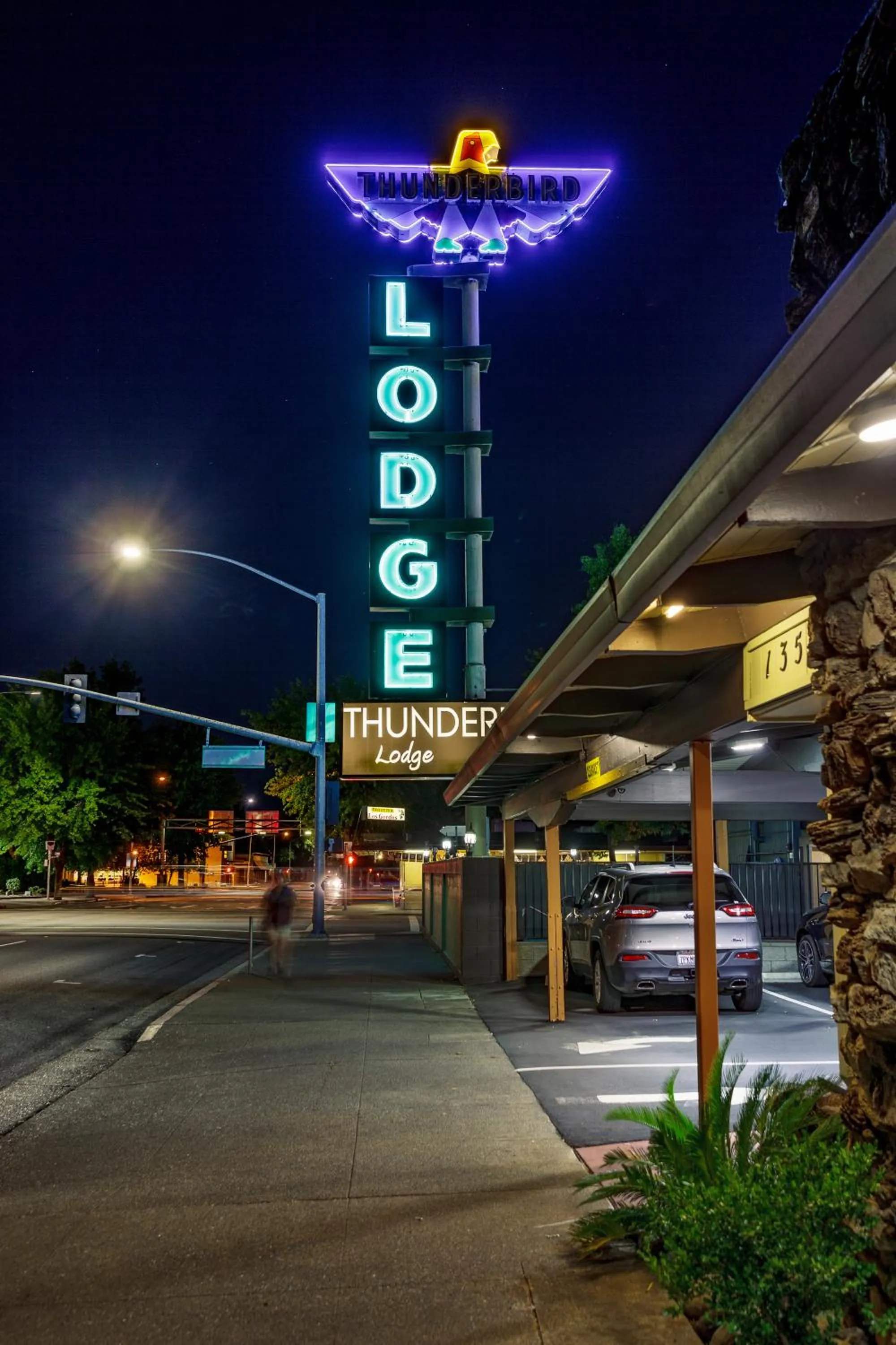 Property logo or sign in Thunderbird Lodge