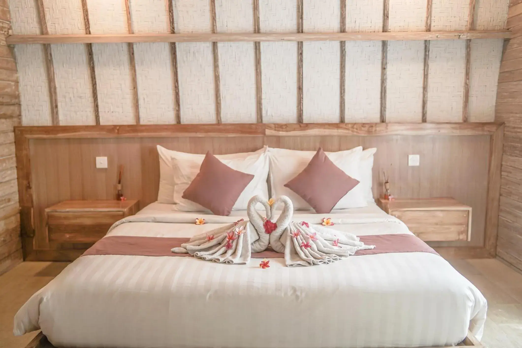 Bed in La Roja Bungalows Bed in La Roja Bungalows