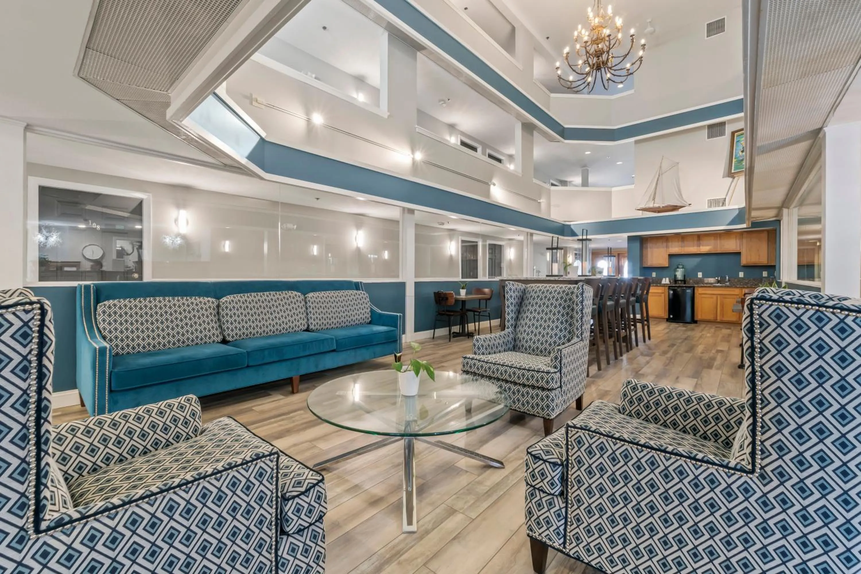 Lobby or reception in The Grand Hotel