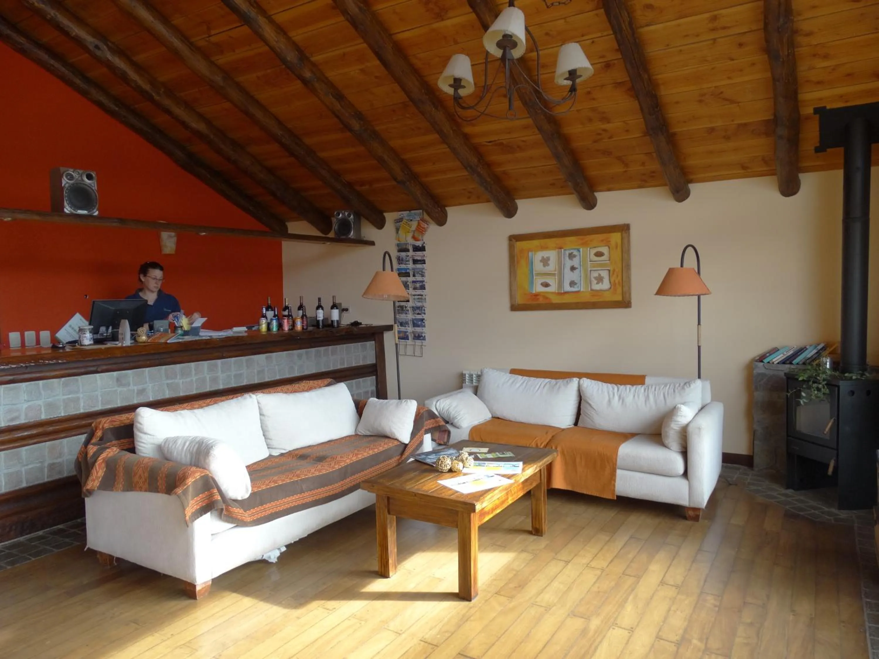 Lobby or reception in Infinito Sur