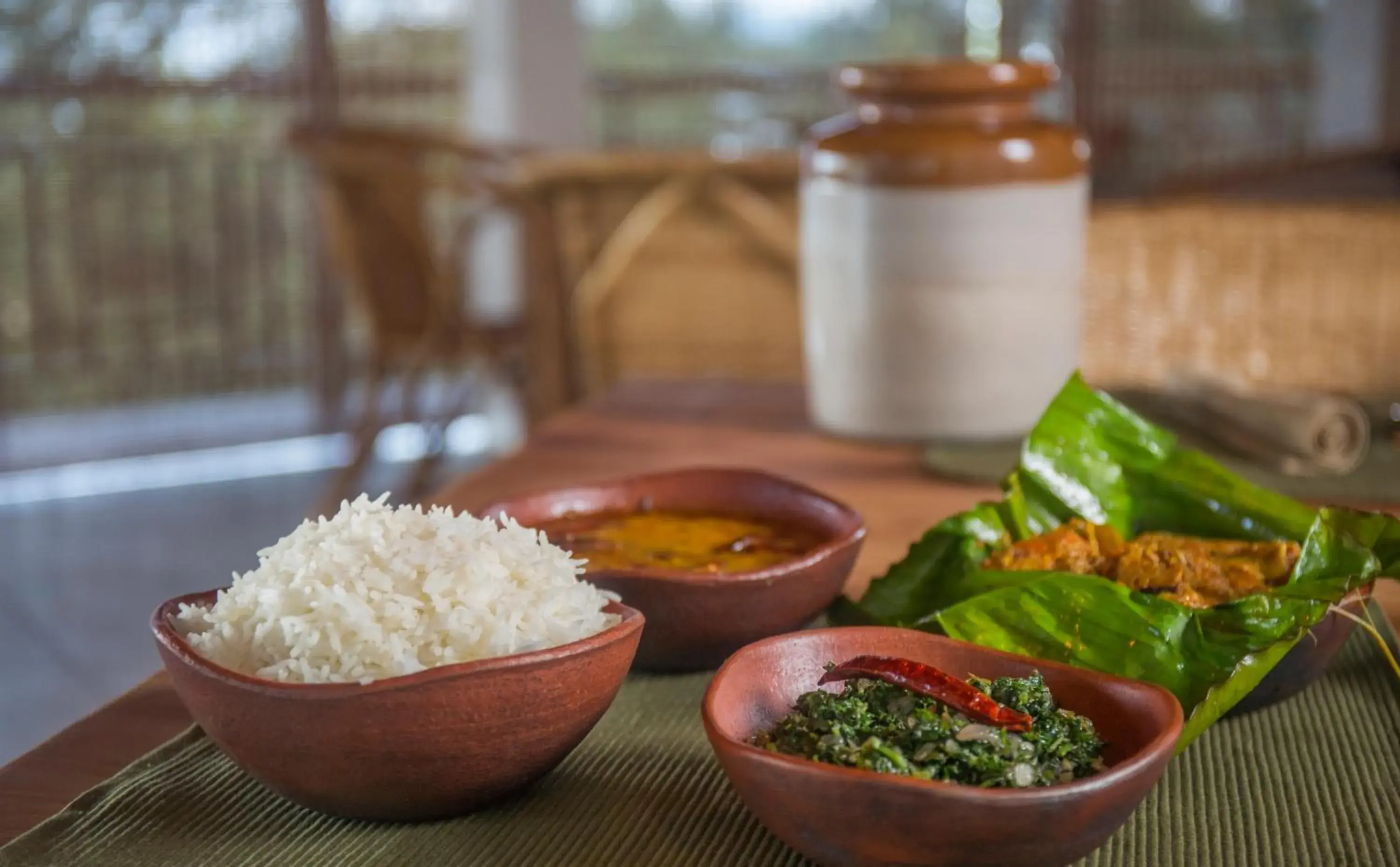 Breakfast in After the Rains - Rainforest Lodge Breakfast in After the Rains - Rainforest Lodge