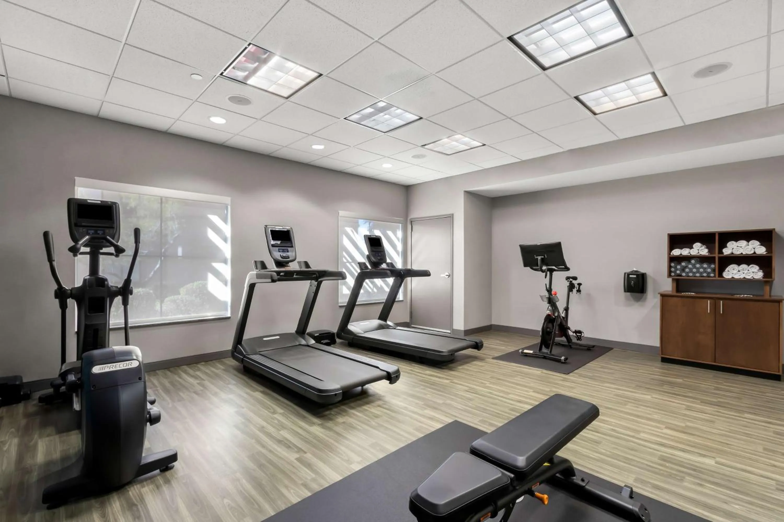 Fitness centre/facilities in Hampton Inn & Suites Phoenix/Gilbert