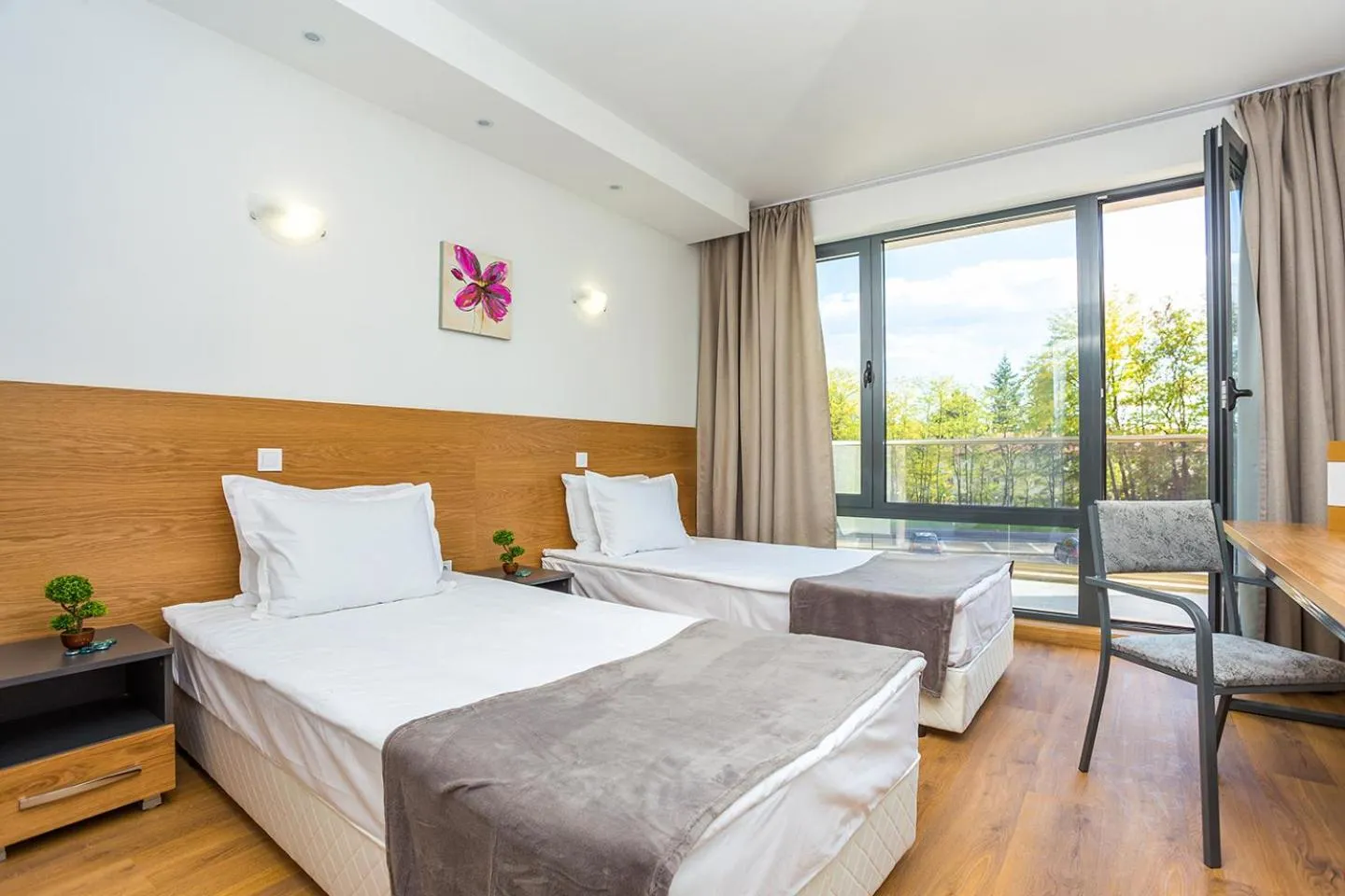 Bed in Park Hotel Asarel