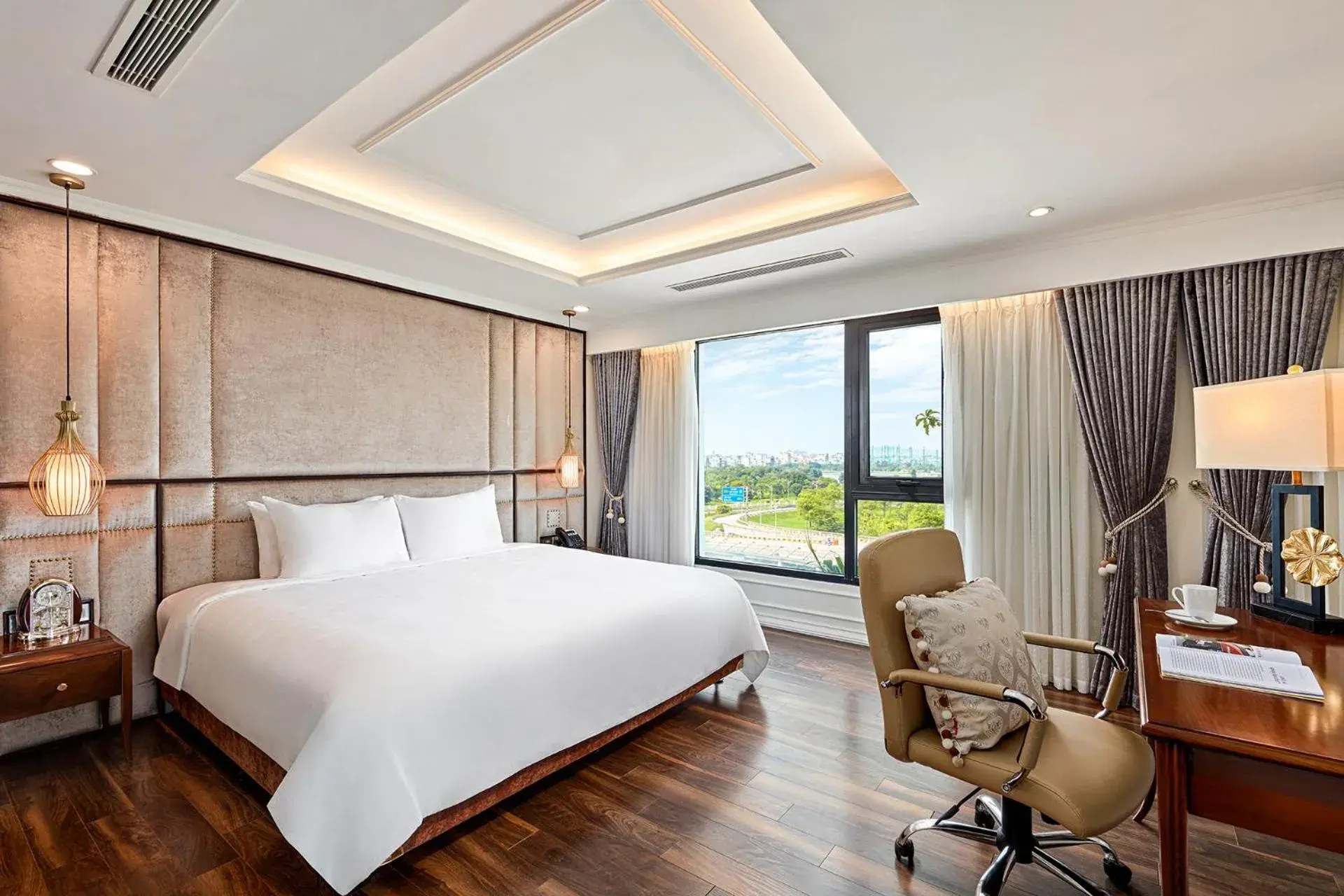 Photo of the whole room, Bed in Ravatel Luxury Hotel Bac Giang Photo of the whole room, Bed in Ravatel Luxury Hotel Bac Giang