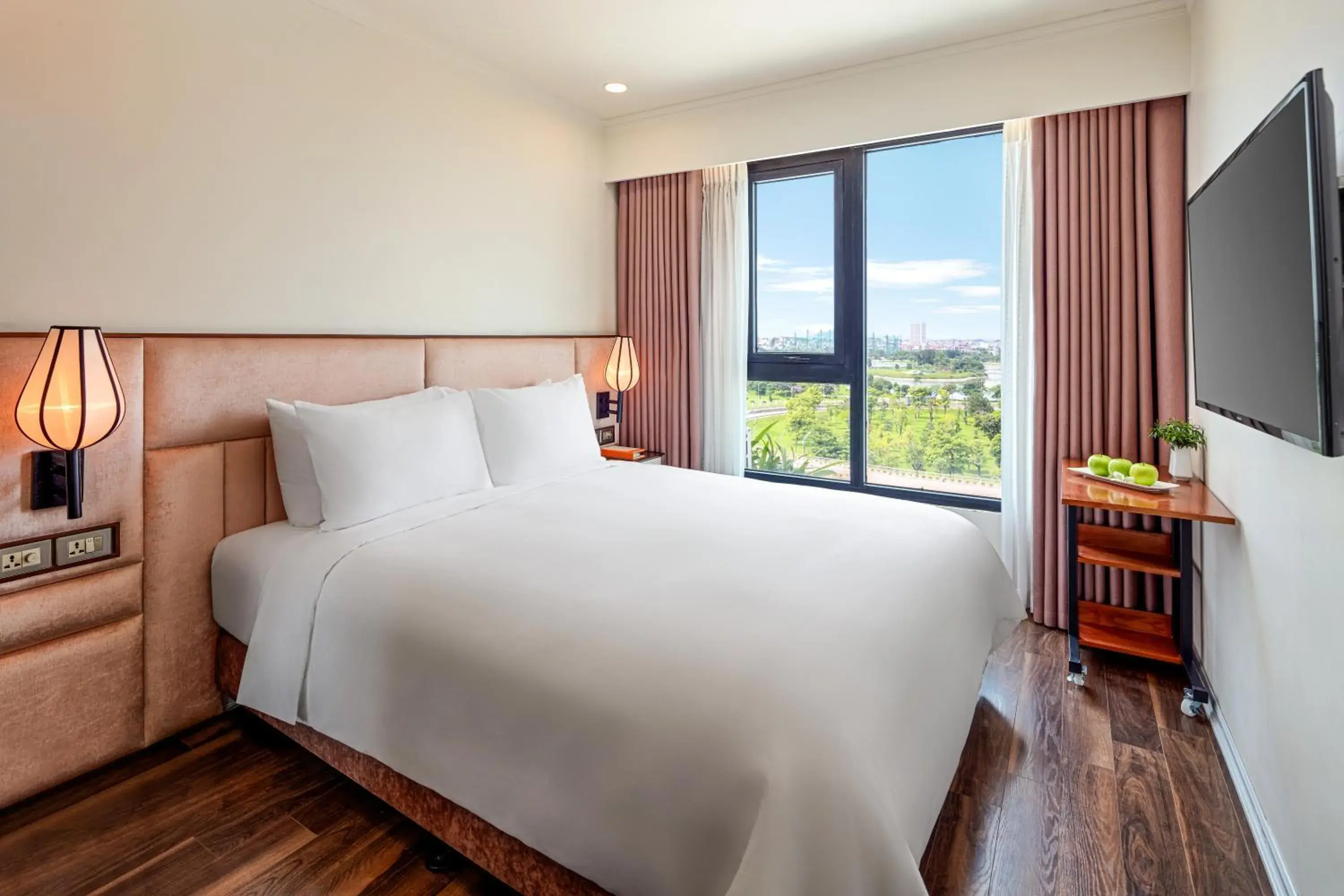 Bed in Ravatel Luxury Hotel Bac Giang Bed in Ravatel Luxury Hotel Bac Giang