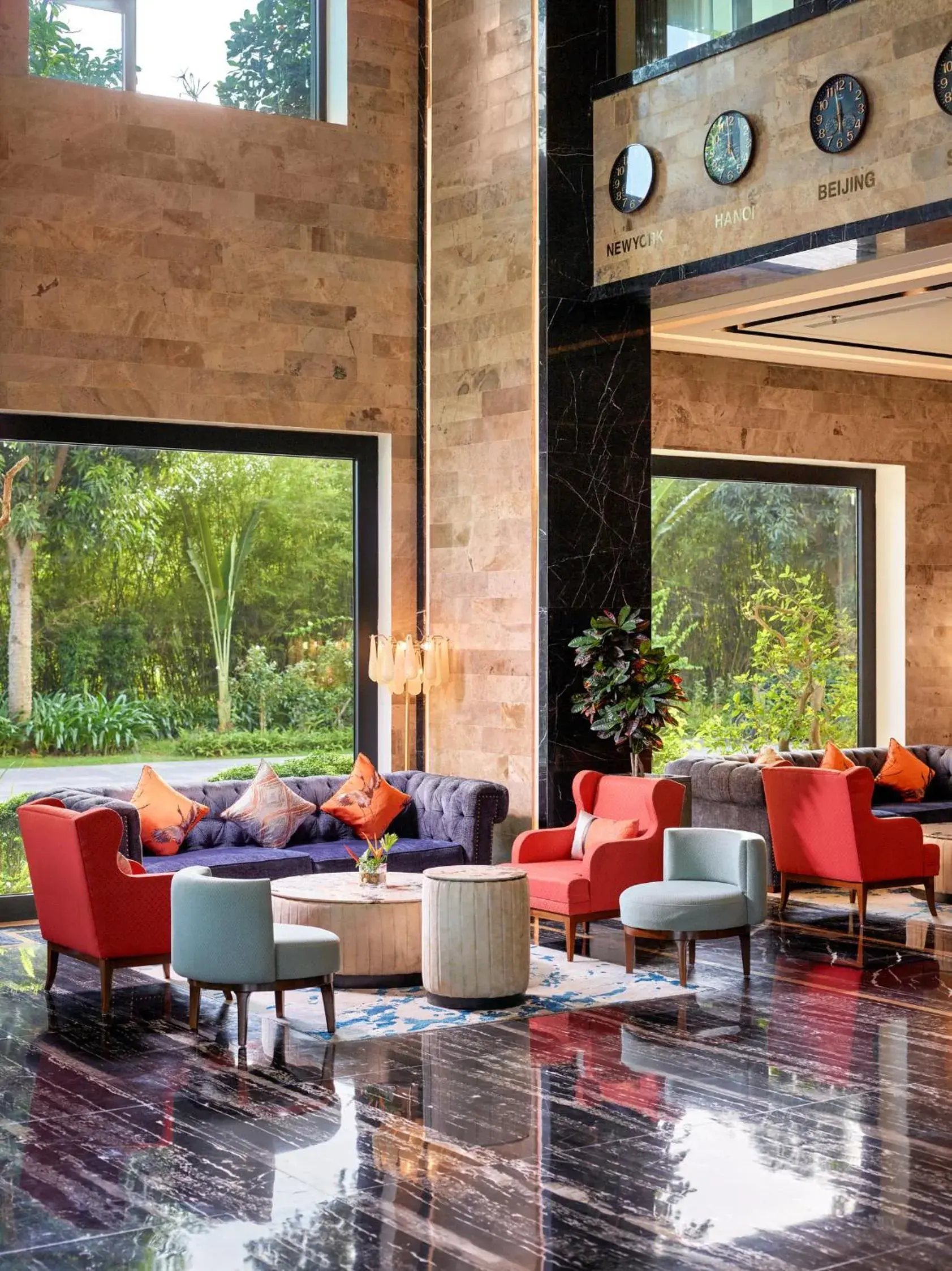 Lobby or reception in Ravatel Luxury Hotel Bac Giang Lobby or reception in Ravatel Luxury Hotel Bac Giang