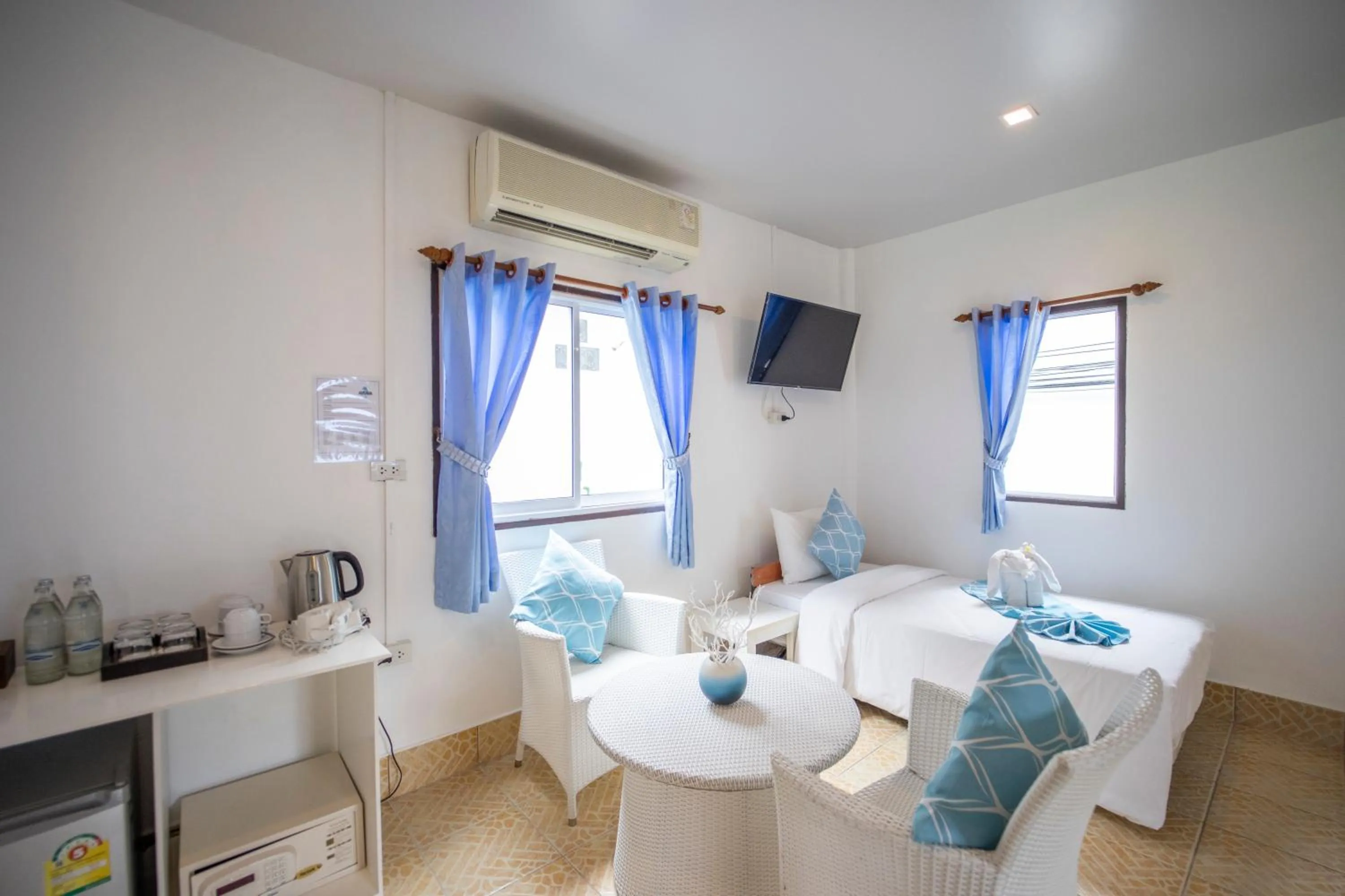 Bed in Assava Dive Resort - SHA Plus