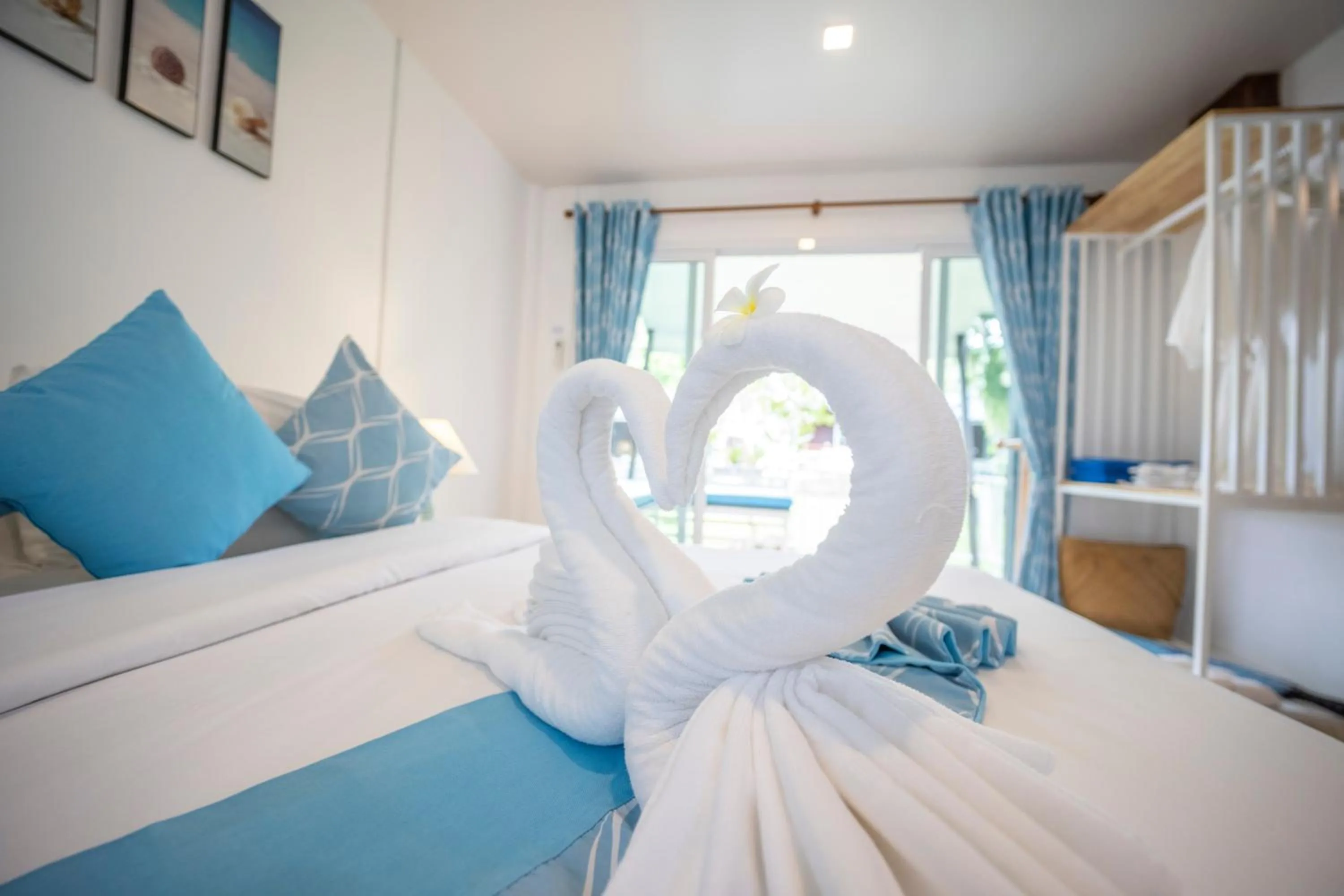 Bed in Assava Dive Resort - SHA Plus
