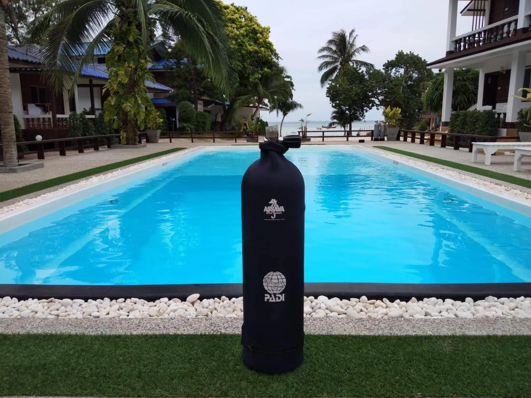 Garden view in Assava Dive Resort - SHA Plus