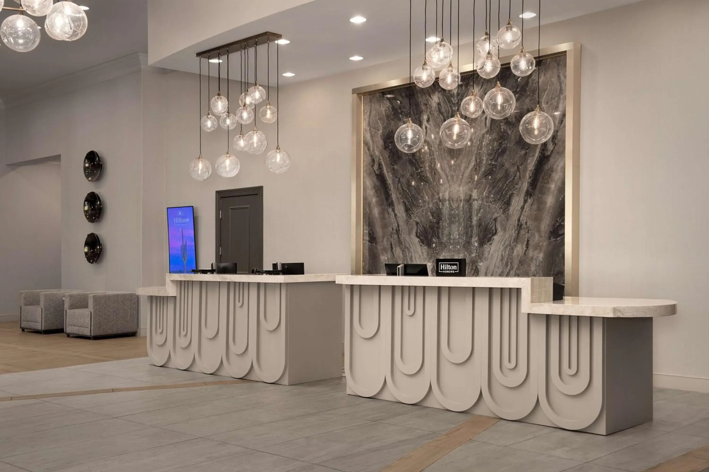 Lobby or reception in Hilton Phoenix Chandler Lobby or reception in Hilton Phoenix Chandler