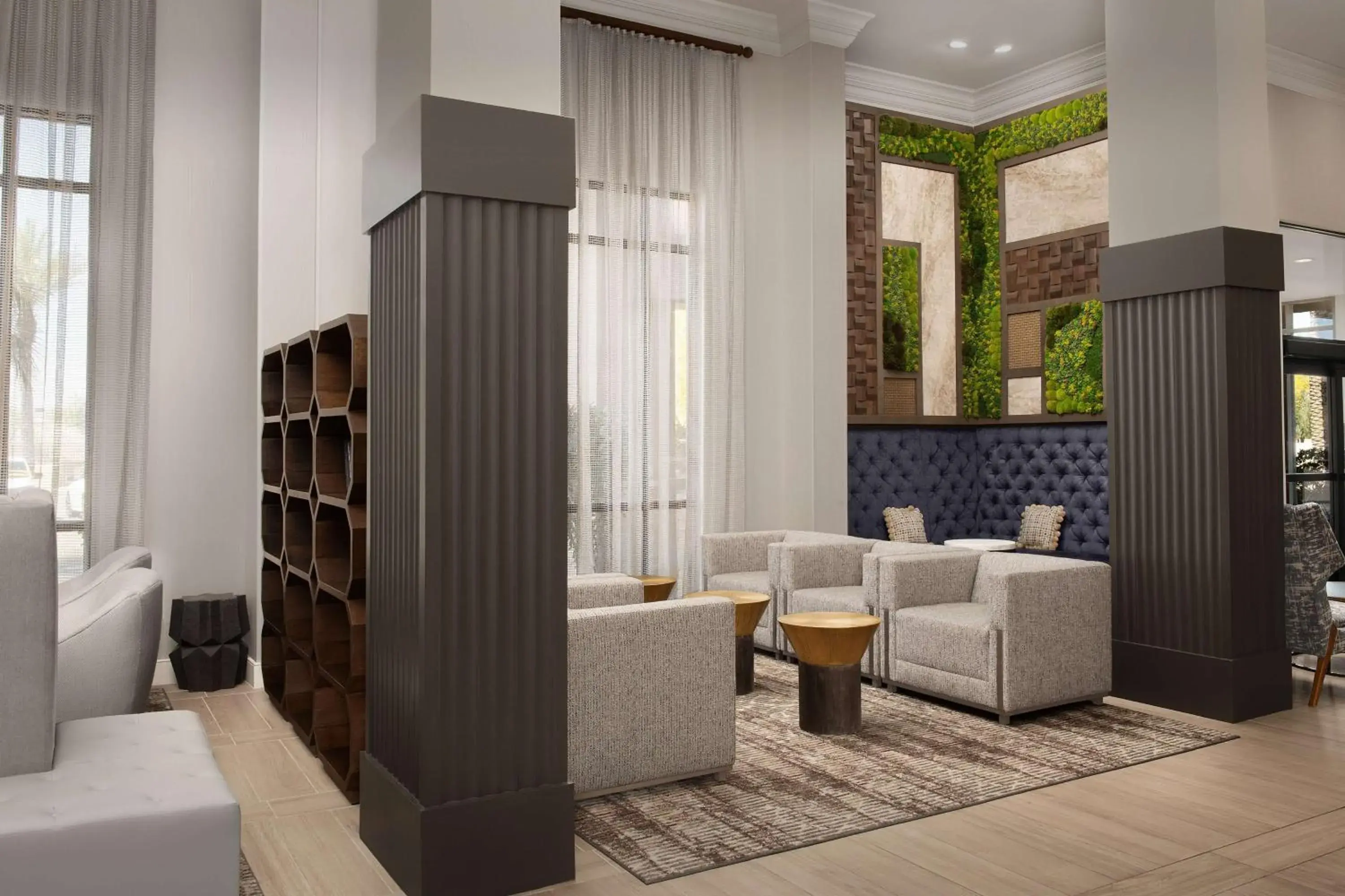 Lobby or reception in Hilton Phoenix Chandler Lobby or reception in Hilton Phoenix Chandler